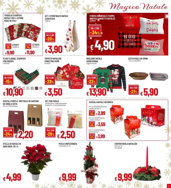 Magico natale da 28 novembre a 11 dicembre di 2024 - Pagina del volantino 9