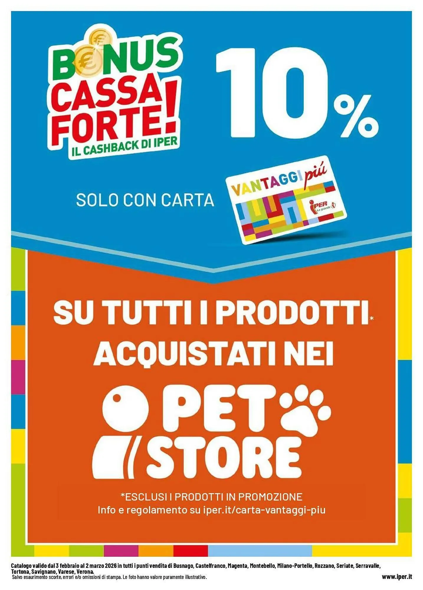 Volantino Iper La Grande da 3 febbraio a 2 marzo di 2026 - Pagina del volantino 8