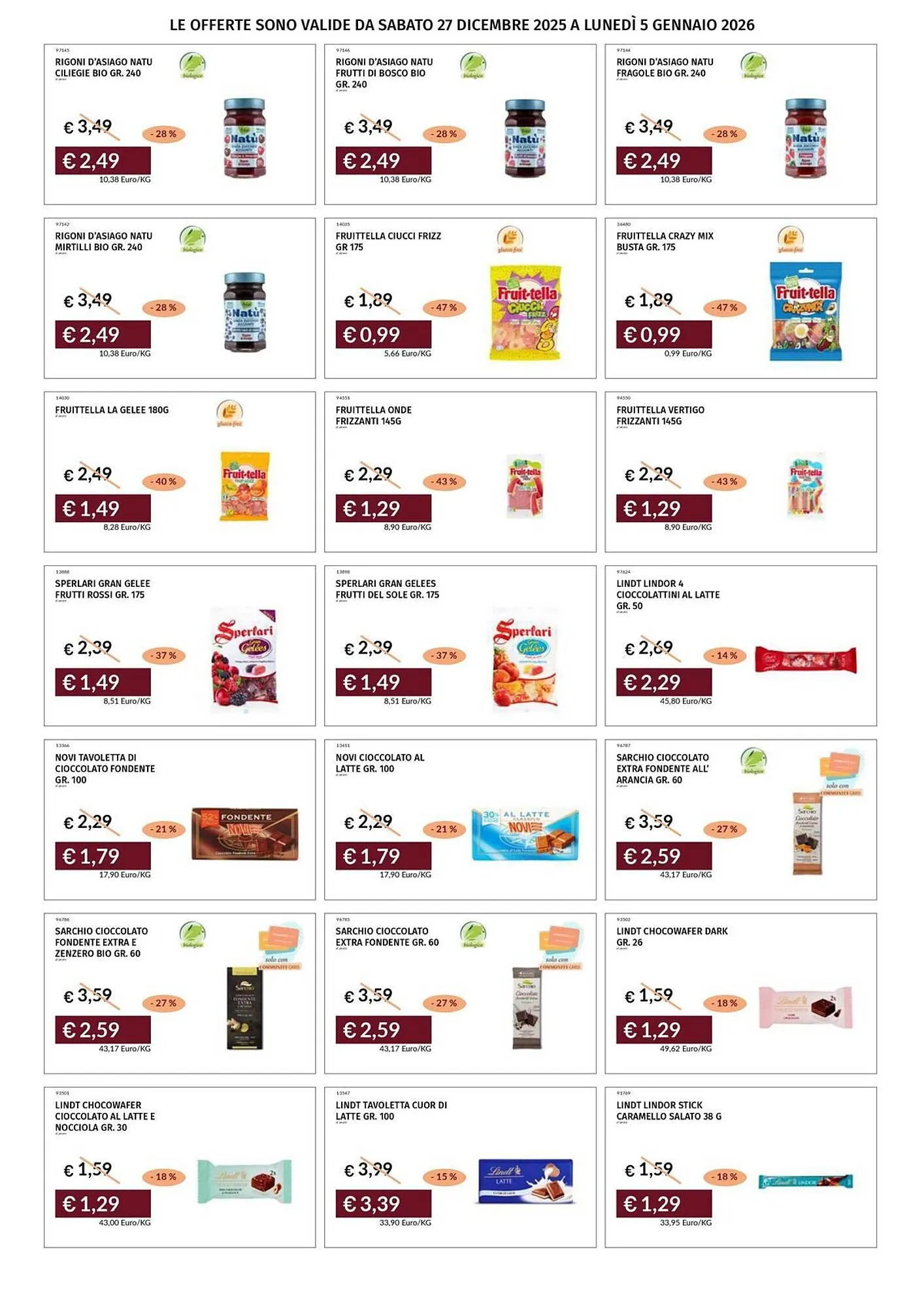 Volantino Prezzemolo e Vitale da 29 dicembre a 5 gennaio di 2026 - Pagina del volantino 15