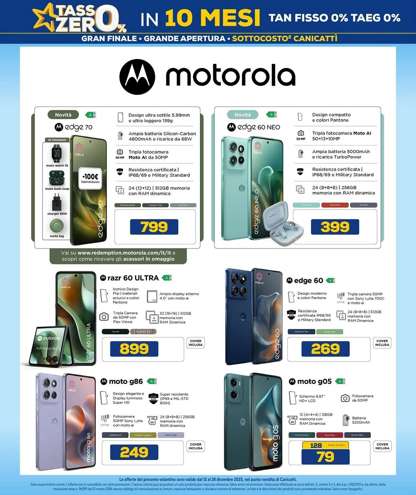 Volantino Euronics da 12 dicembre a 24 dicembre di 2025 - Pagina del volantino 34