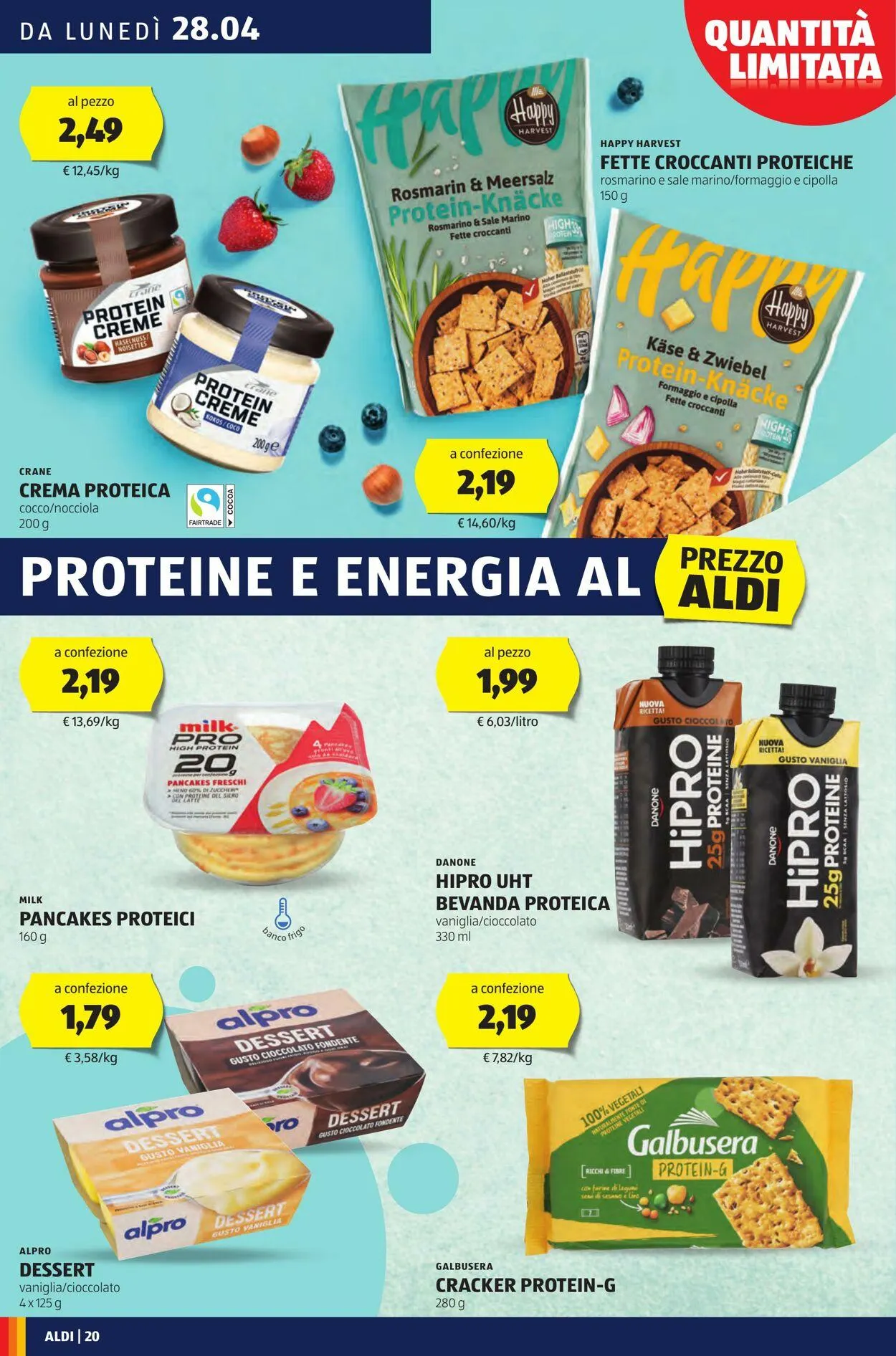 Aldi Volantino attuale da 28 aprile a 4 maggio di 2025 - Pagina del volantino 20