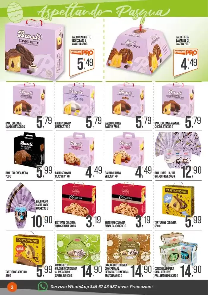 Dolcezza e convenienza per una festa perfetta! da 25 marzo a 6 aprile di 2025 - Pagina del volantino 2