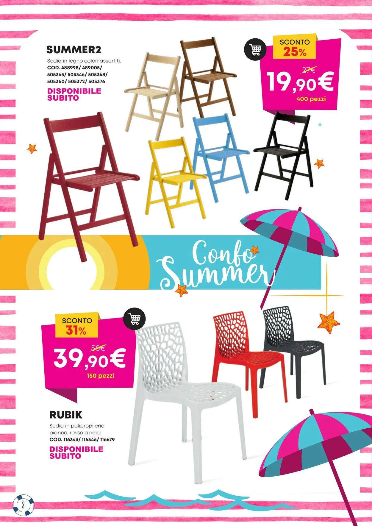 Conforama Volantino attuale da 13 giugno a 27 giugno di 2025 - Pagina del volantino 8