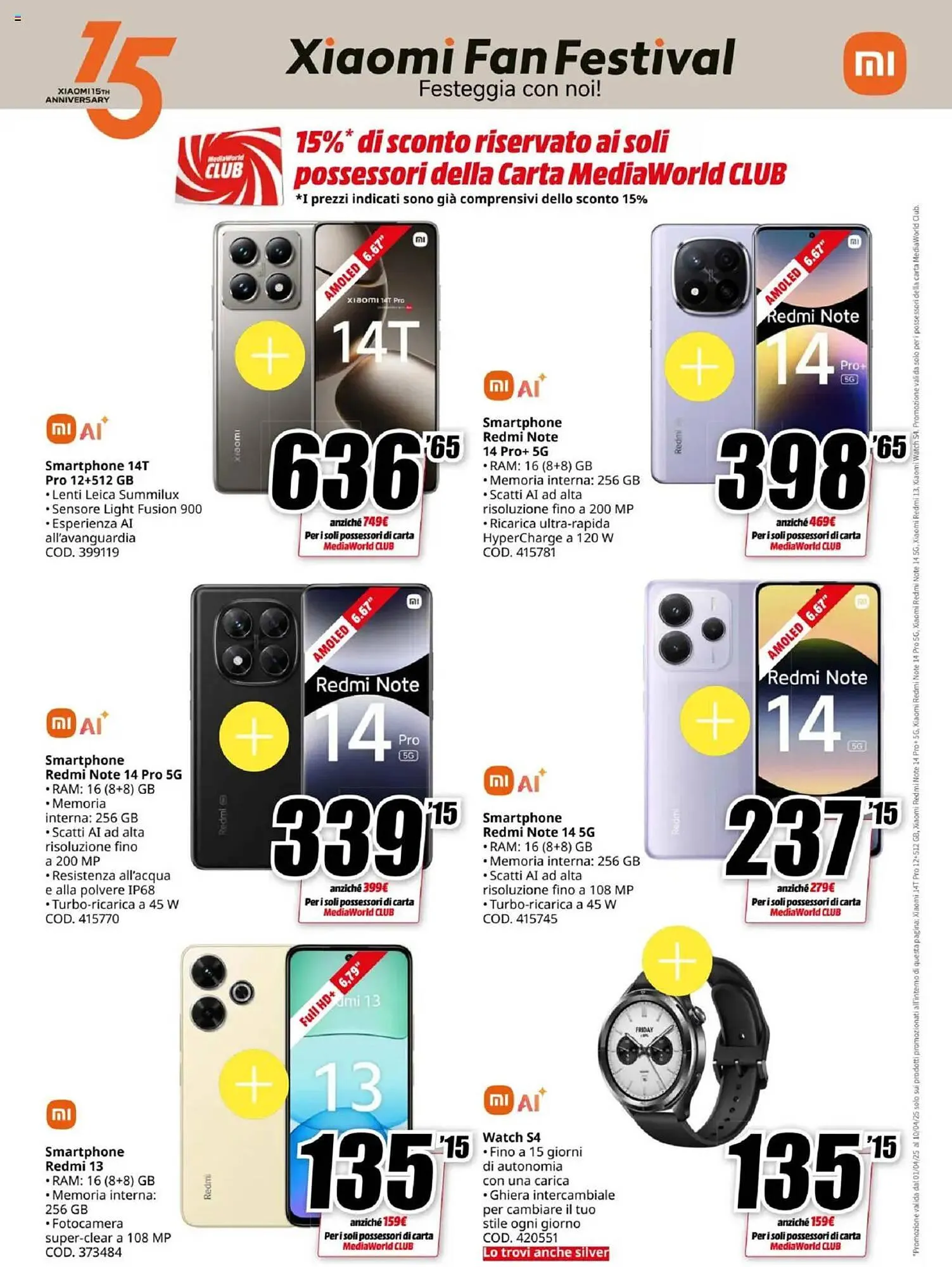 Volantino MediaWorld da 1 aprile a 10 aprile di 2025 - Pagina del volantino 4