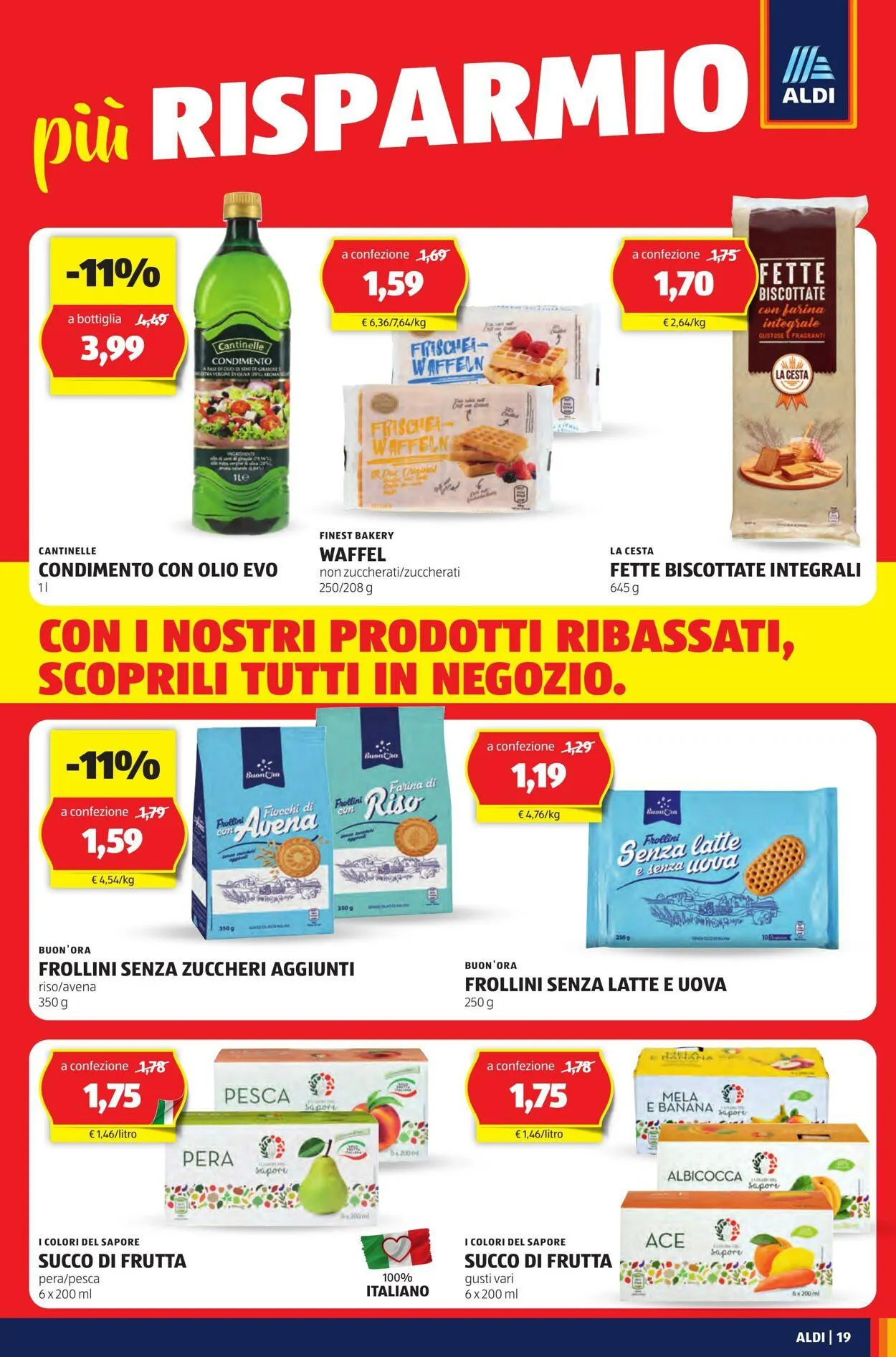 Aldi Volantino attuale da 17 marzo a 23 marzo di 2025 - Pagina del volantino 19
