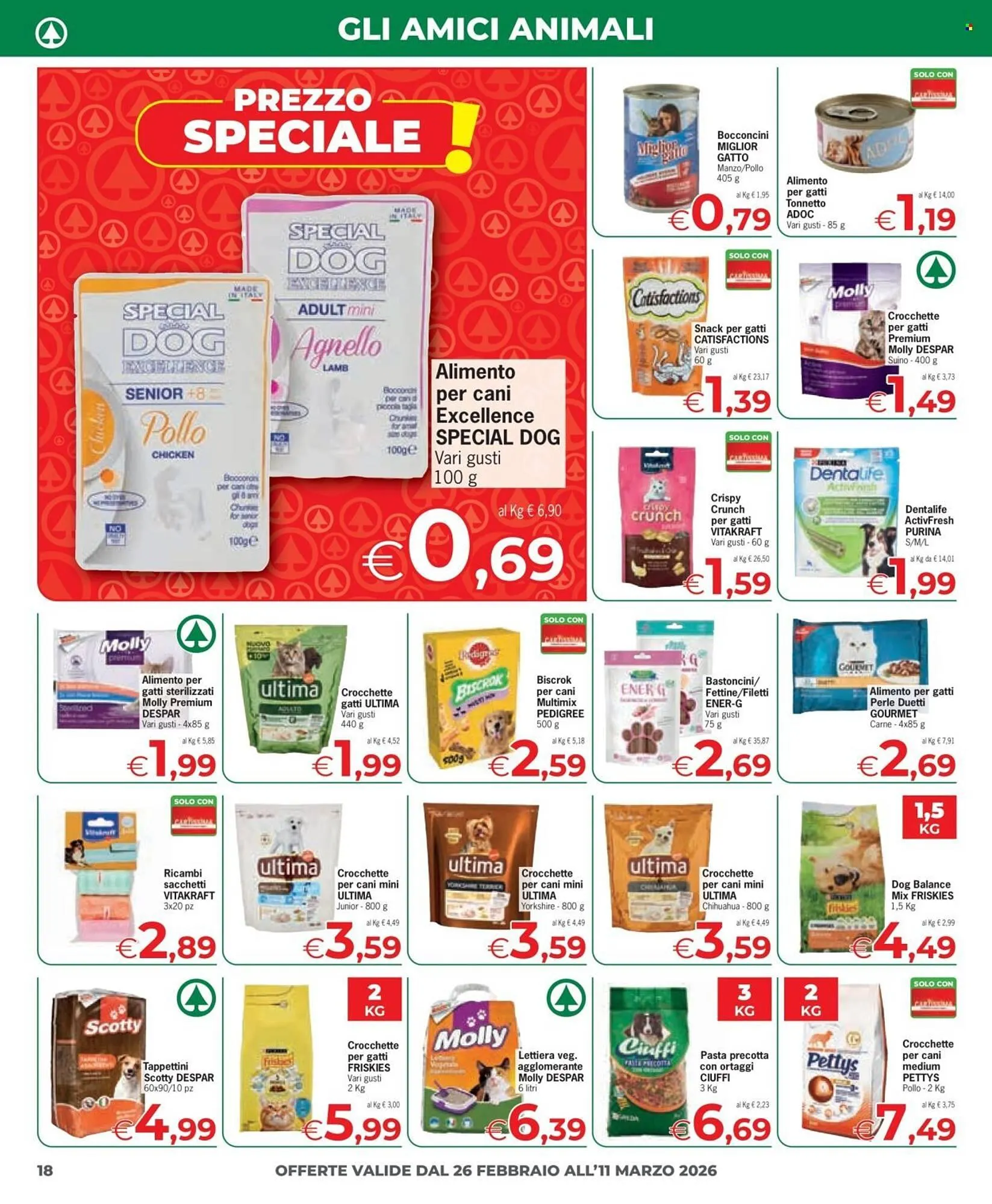 Volantino Eurospar da 26 febbraio a 11 marzo di 2026 - Pagina del volantino 18