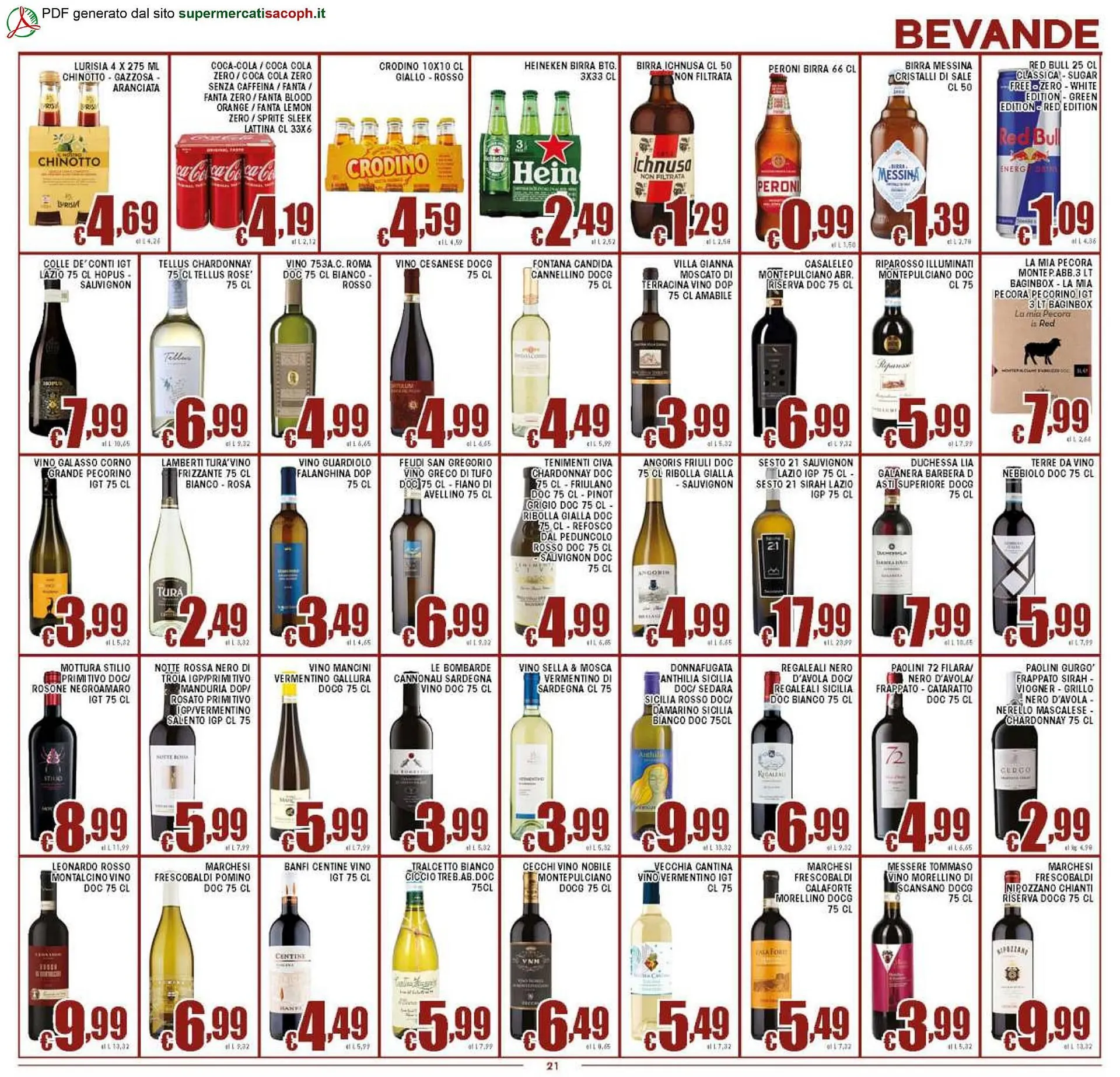 Volantino Sacoph da 16 dicembre a 24 dicembre di 2025 - Pagina del volantino 21