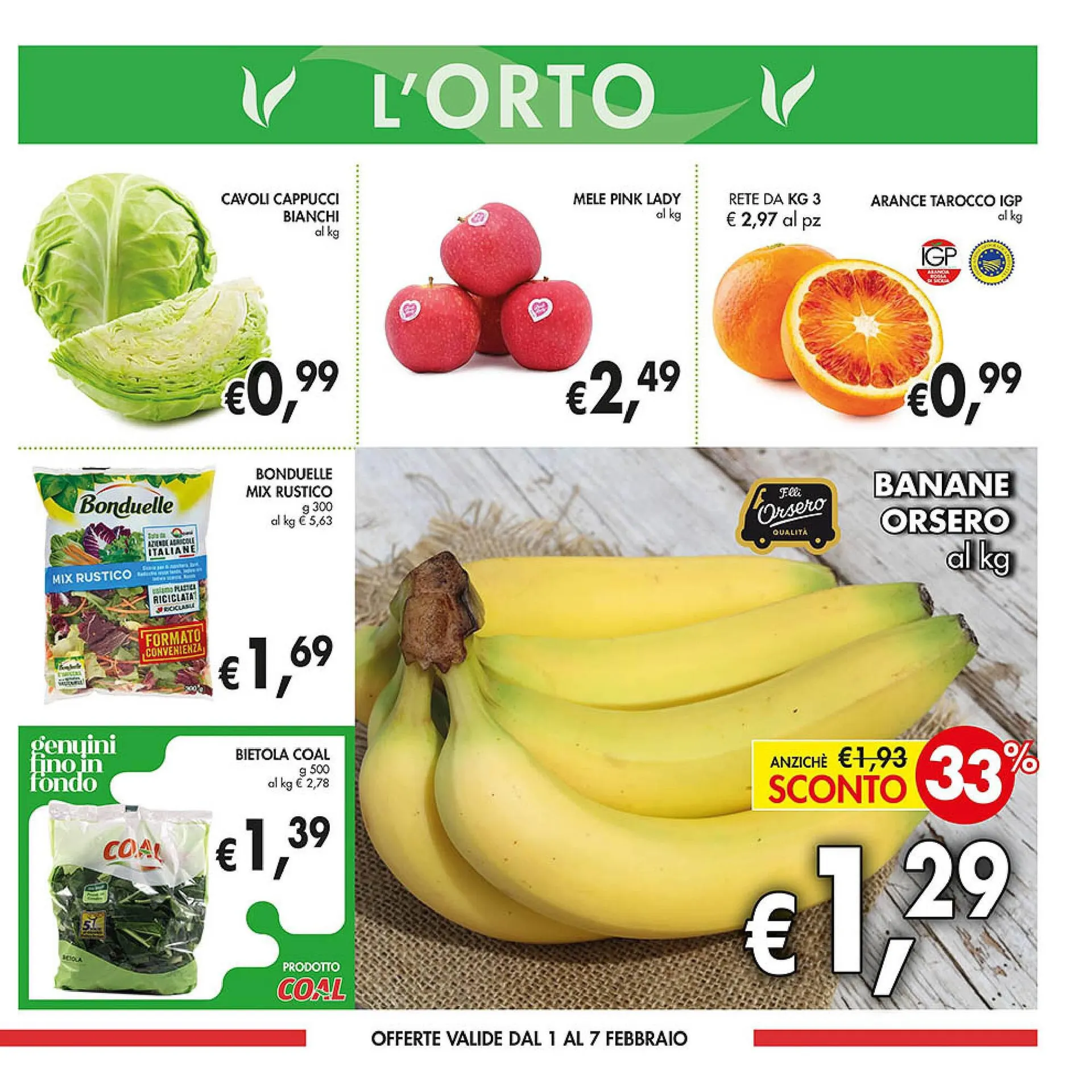 Volantino Maxi Coal il market plus da 25 gennaio a 7 febbraio di 2024 - Pagina del volantino 3