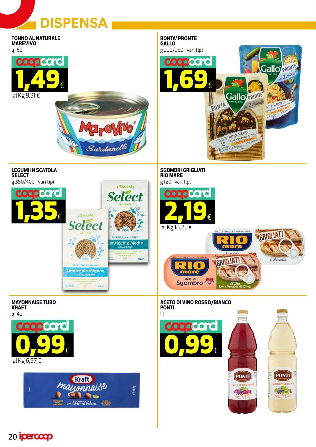 Coop Volantino attuale da 26 settembre a 7 ottobre di 2025 - Pagina del volantino 20