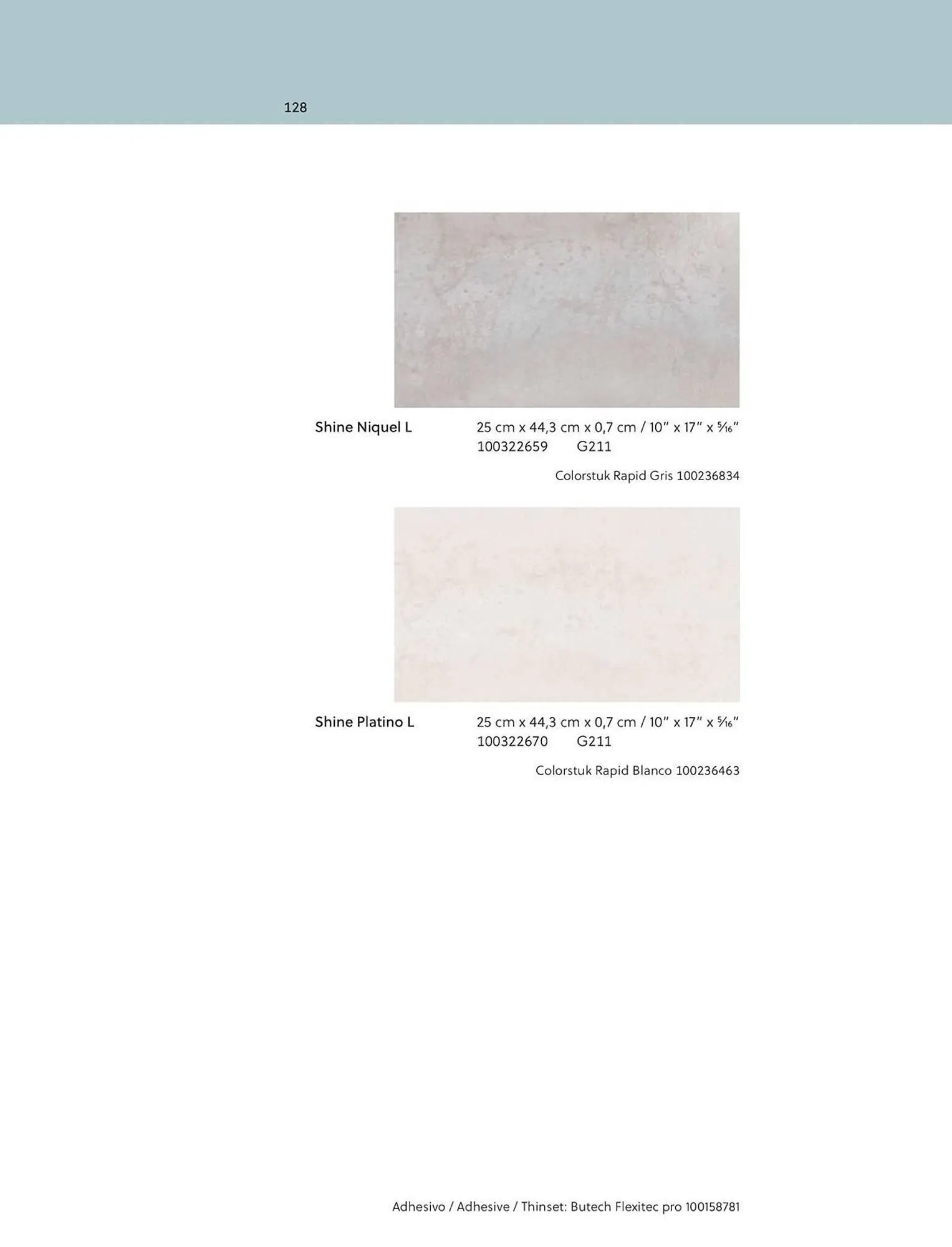 Catalogue Porcelanosa du 27 juin au 31 décembre 2025 - Catalogue page 128