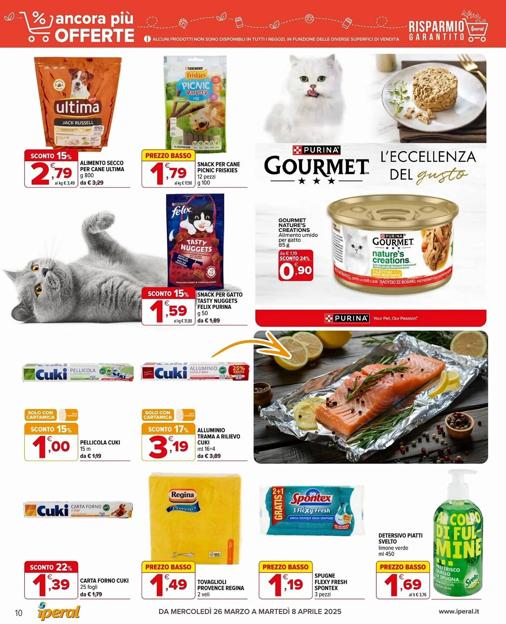 Volantino Iperal da 26 marzo a 8 aprile di 2025 - Pagina del volantino 10