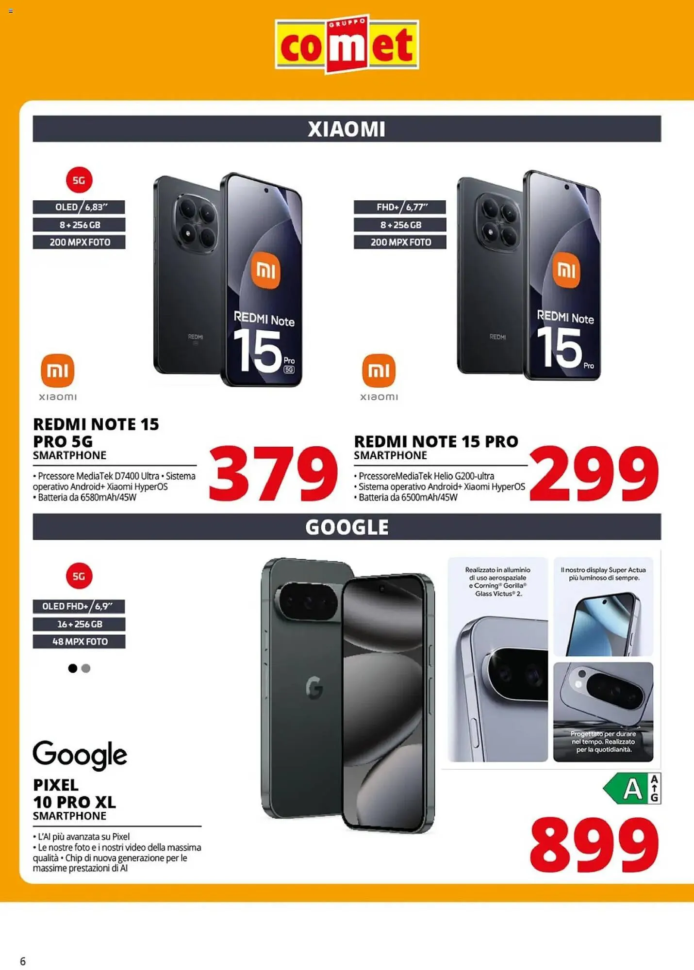Volantino Comet da 2 gennaio a 21 gennaio di 2026 - Pagina del volantino 6