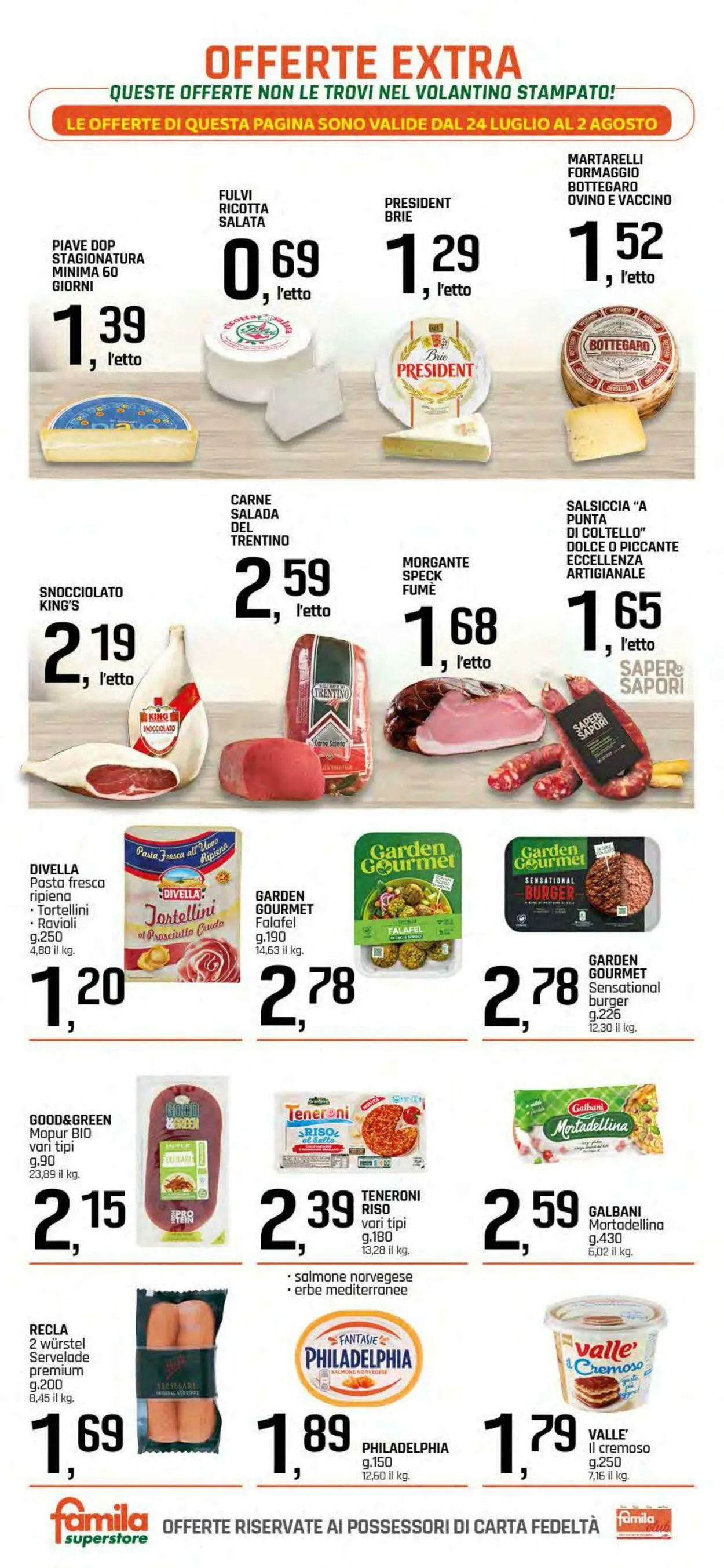 Famila Volantino attuale da 24 luglio a 2 agosto di 2025 - Pagina del volantino 18