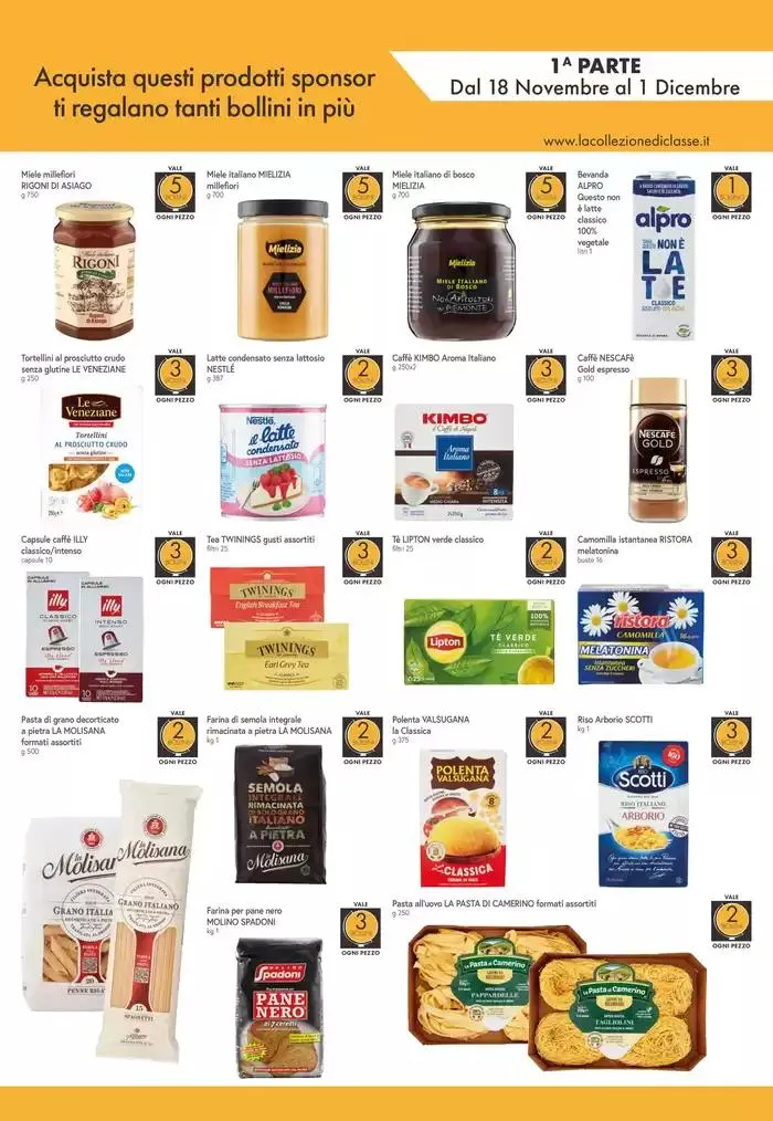 Raccolta bollini collezione di classe da 21 novembre a 16 febbraio di 2025 - Pagina del volantino 5