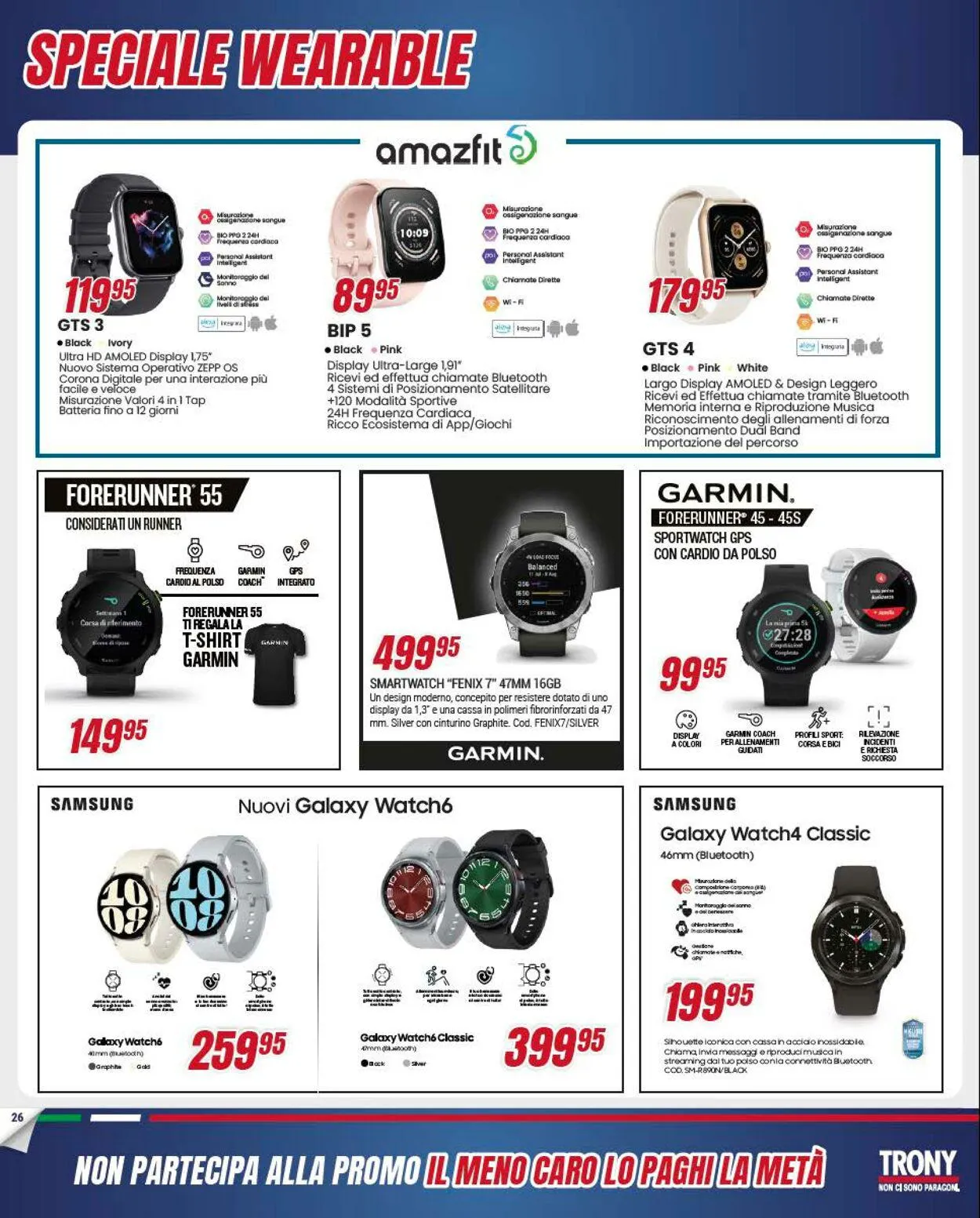 Trony - Palermo Volantino attuale da 30 novembre a 24 dicembre di 2023 - Pagina del volantino 26