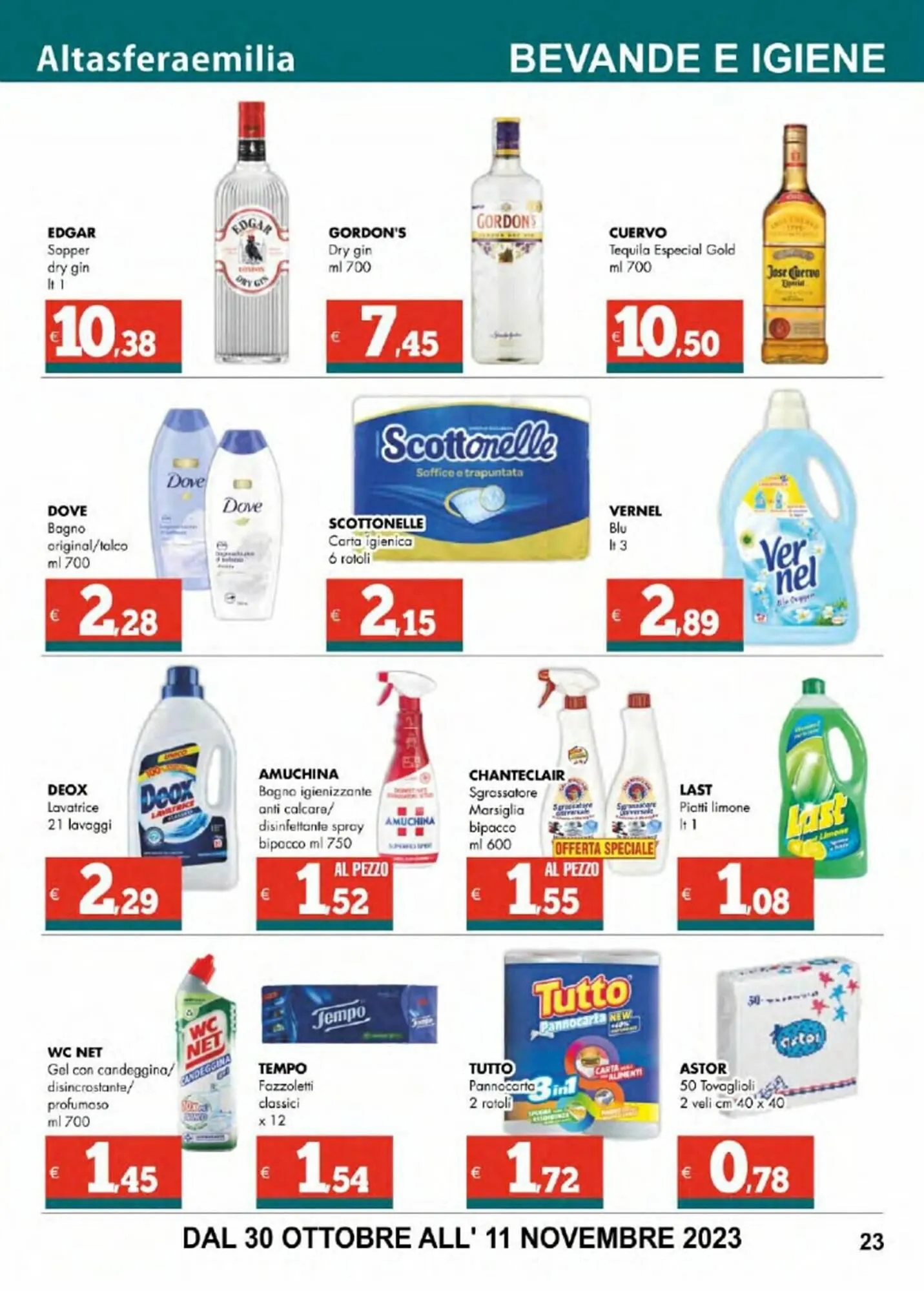 Volantino Altasfera da 30 ottobre a 11 novembre di 2023 - Pagina del volantino 23