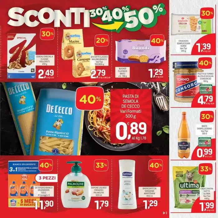 Sconti 30% 40% 50% da 2 maggio a 14 maggio di 2025 - Pagina del volantino 3