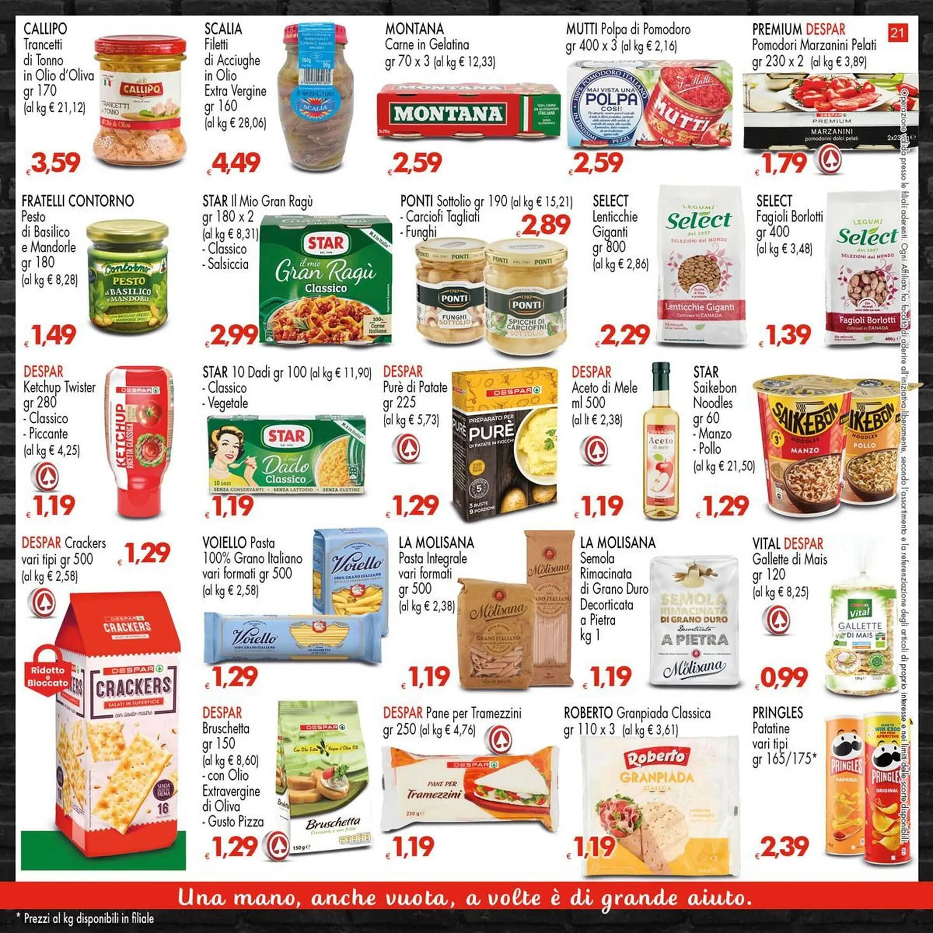 Volantino Eurospar da 23 novembre a 6 dicembre di 2023 - Pagina del volantino 21