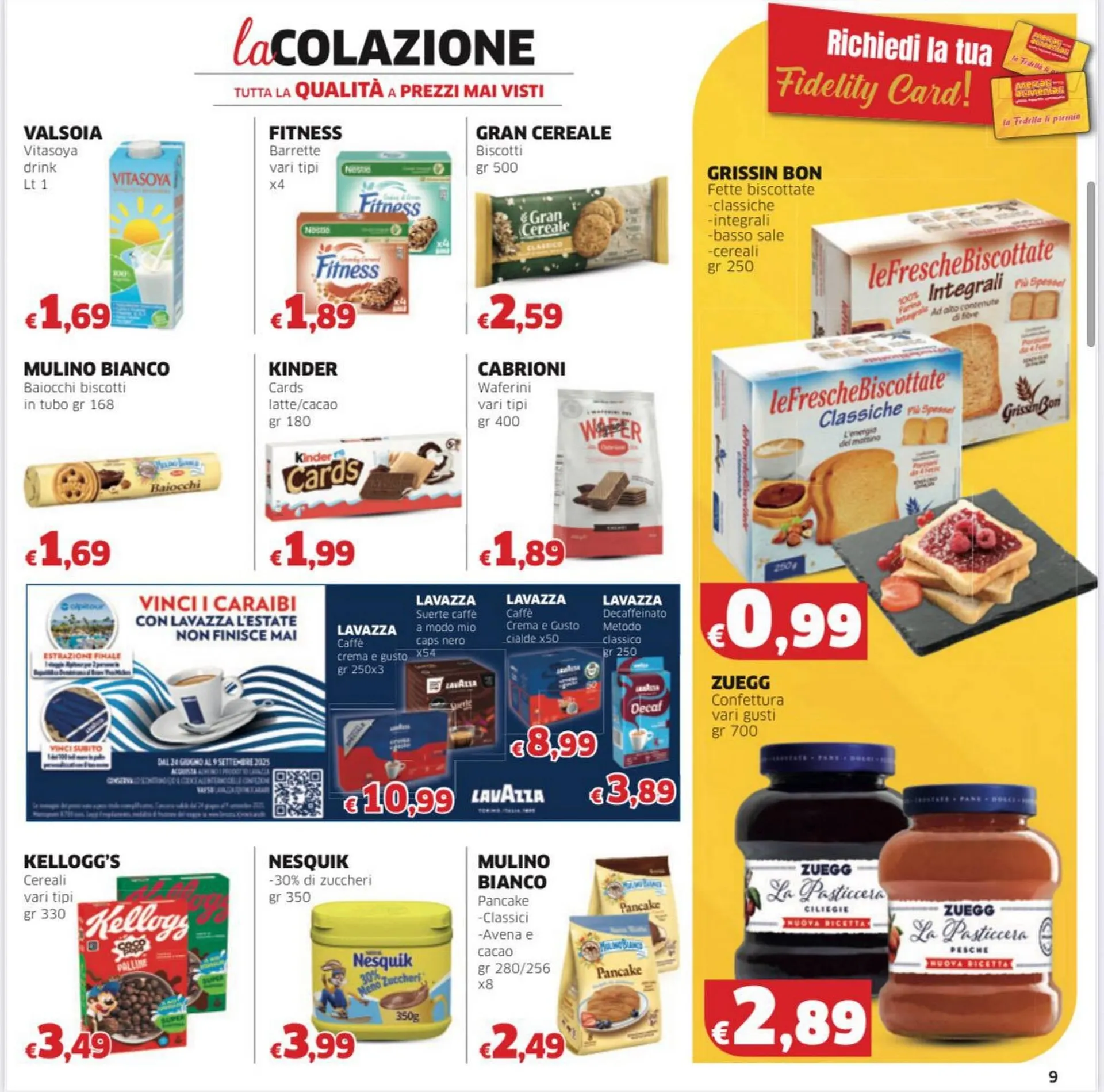 Volantino Mercati Alimentari da 17 luglio a 30 luglio di 2025 - Pagina del volantino 9