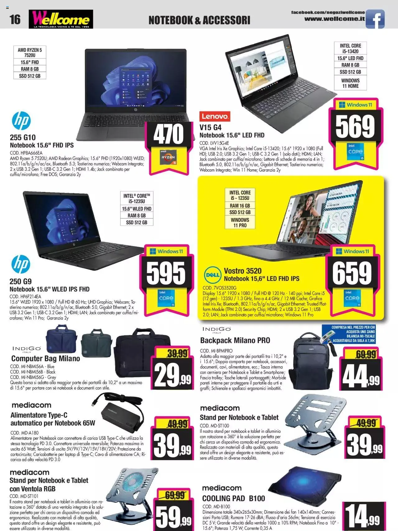 Volantino Wellcome da 19 gennaio a 19 febbraio di 2024 - Pagina del volantino 16