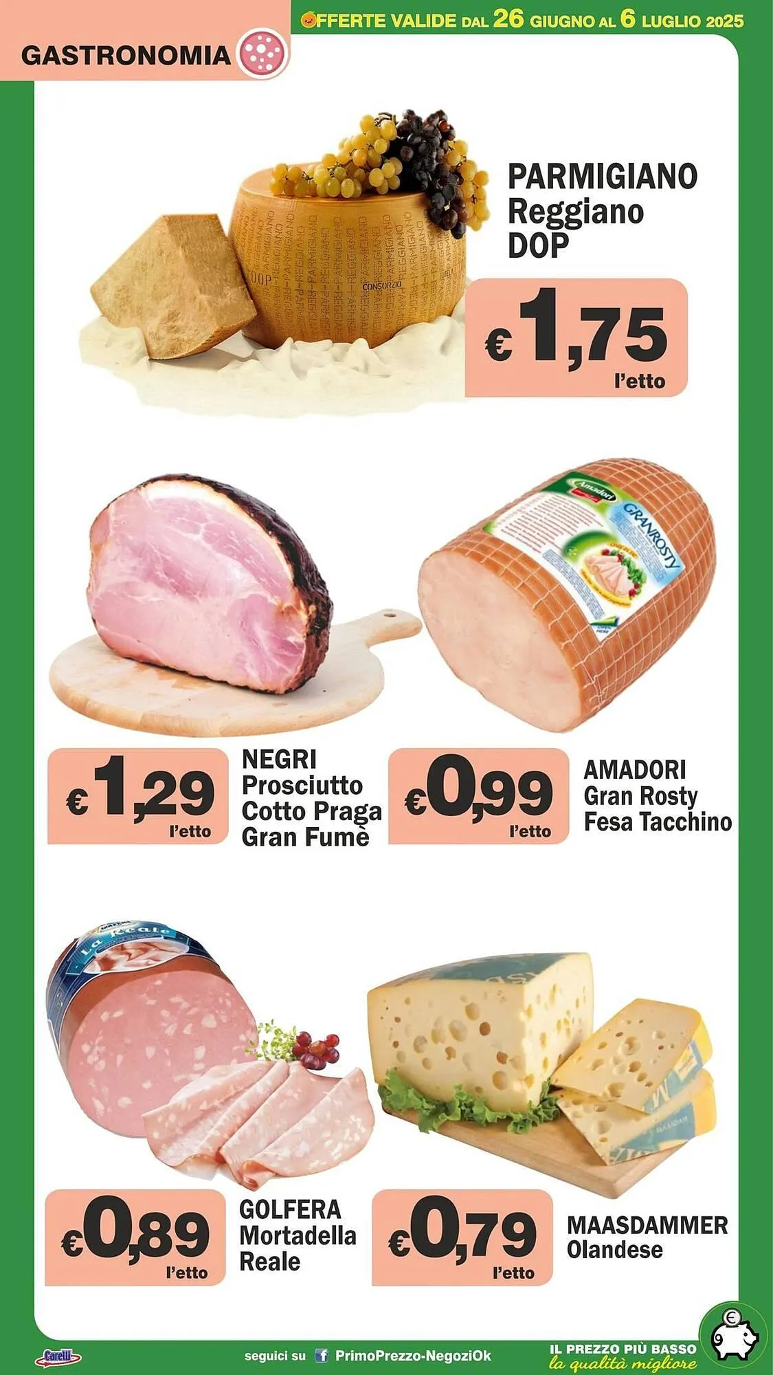 Volantino Primo Prezzo da 26 giugno a 6 luglio di 2025 - Pagina del volantino 36