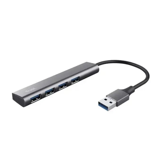 Trust halyx usb 3.2 gen 1 (3.1 gen 1) type-a 5 mbit/s nero, grigio