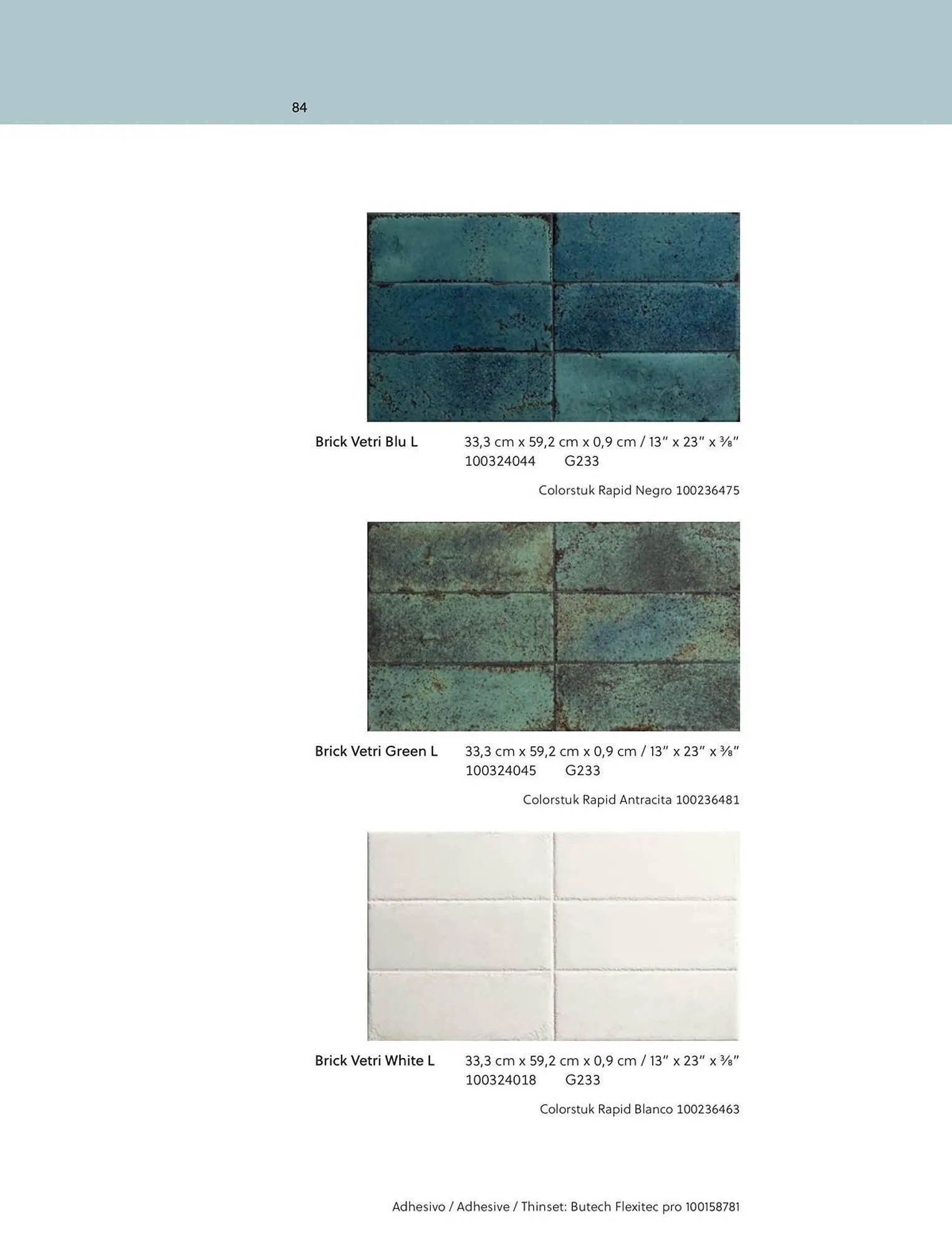 Catalogue Porcelanosa du 27 juin au 31 décembre 2025 - Catalogue page 84