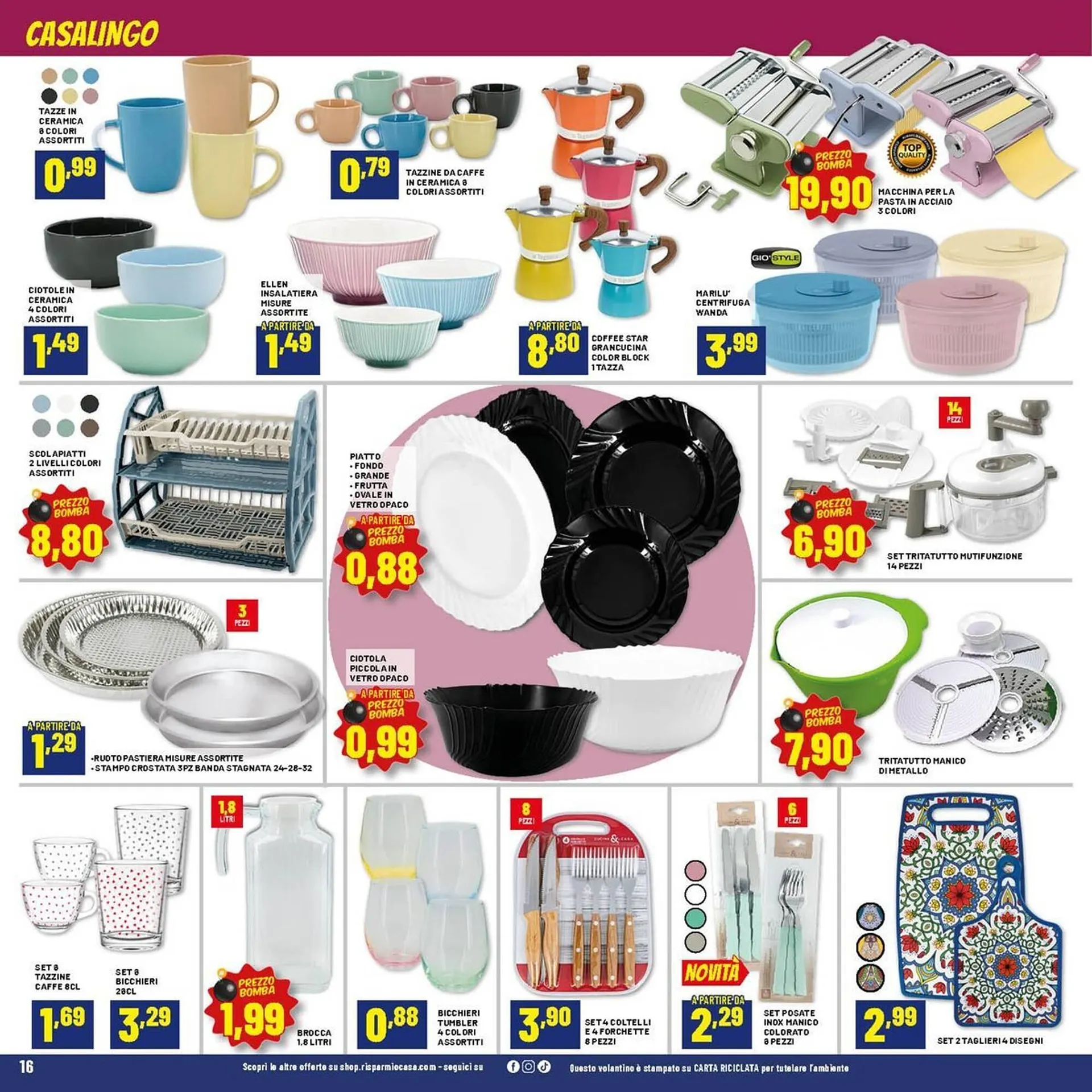 Volantino Risparmio Casa da 18 aprile a 9 maggio di 2026 - Pagina del volantino 16