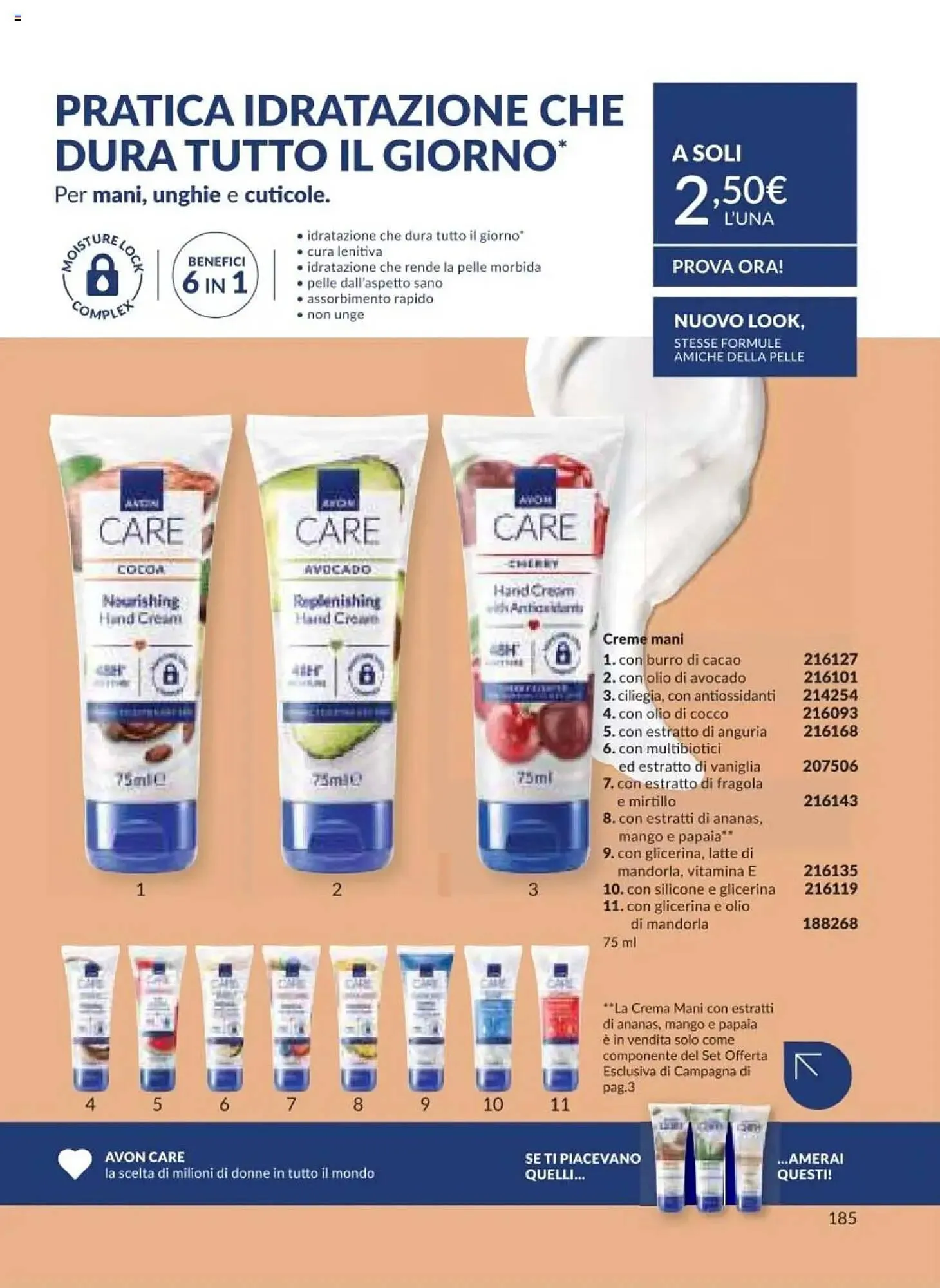 Volantino Avon da 1 marzo a 31 marzo di 2025 - Pagina del volantino 185