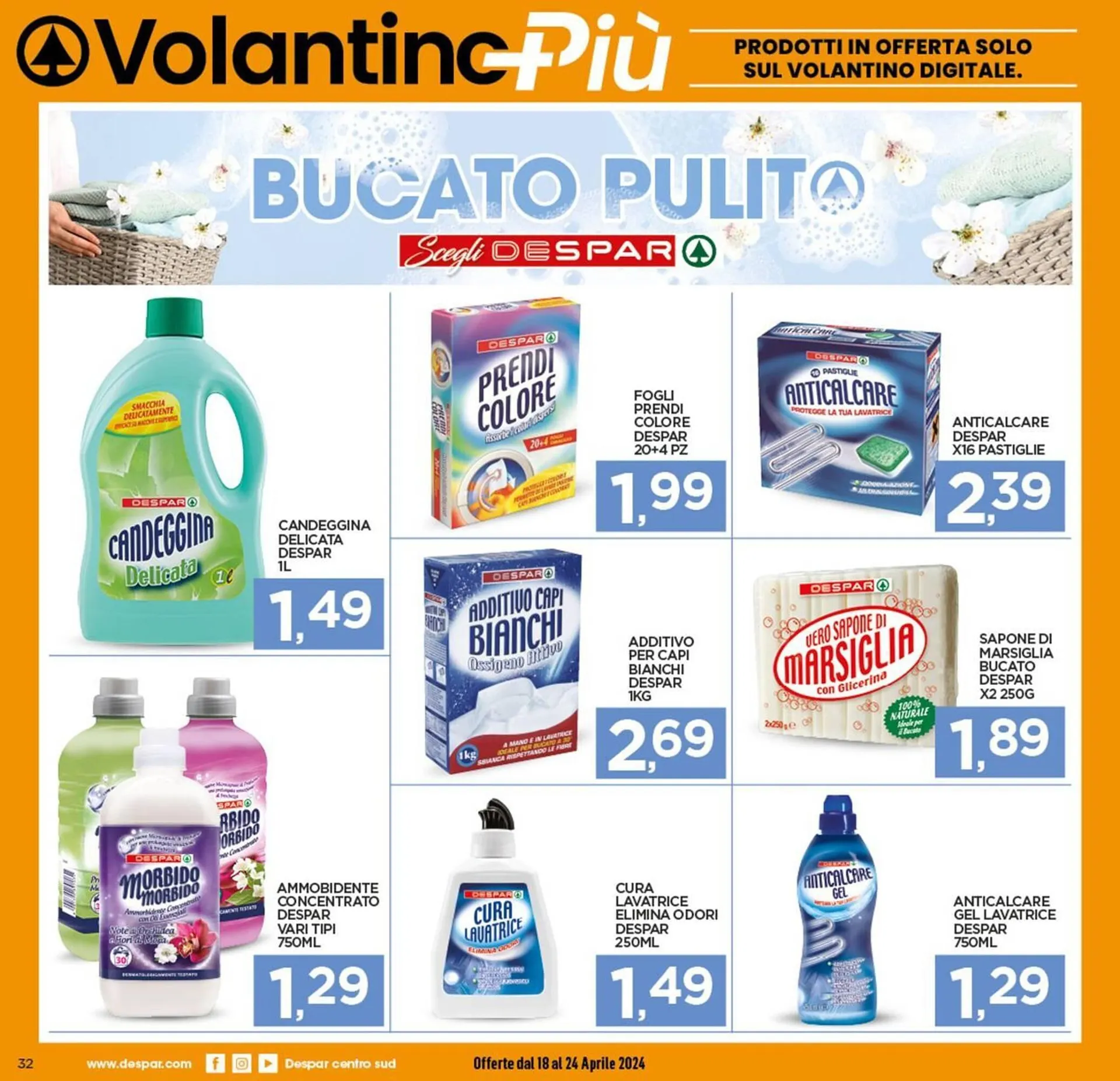 Volantino Interspar da 18 aprile a 24 aprile di 2024 - Pagina del volantino 32