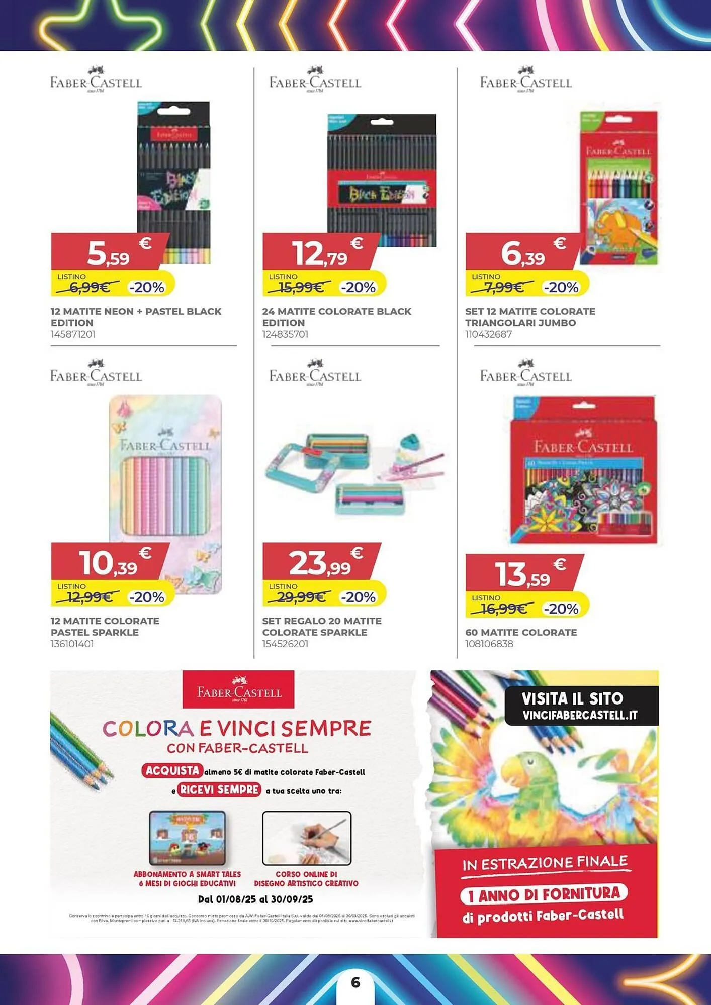 Volantino Toys Center da 28 agosto a 28 settembre di 2025 - Pagina del volantino 6