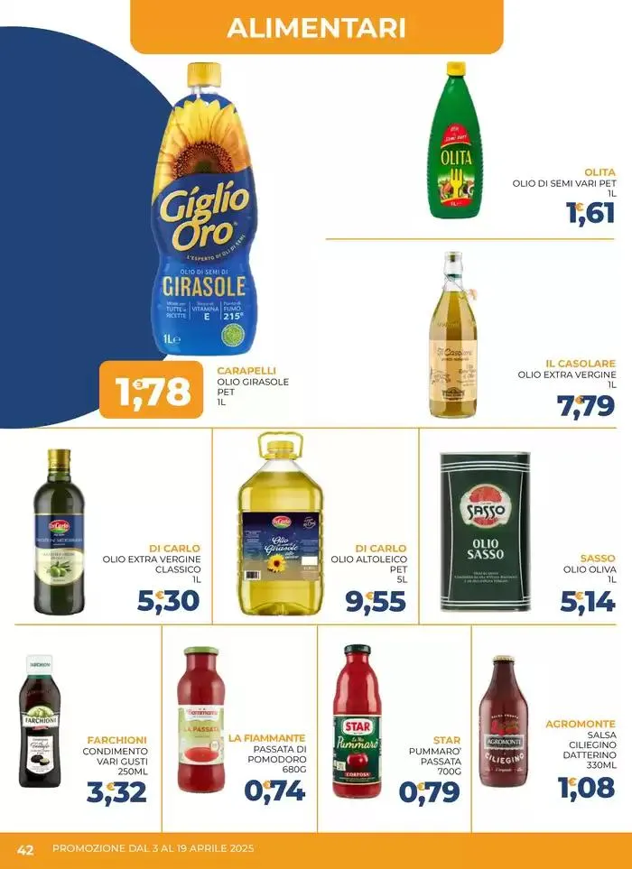 Promozione dal 3 al 19 aprile da 3 aprile a 19 aprile di 2025 - Pagina del volantino 42