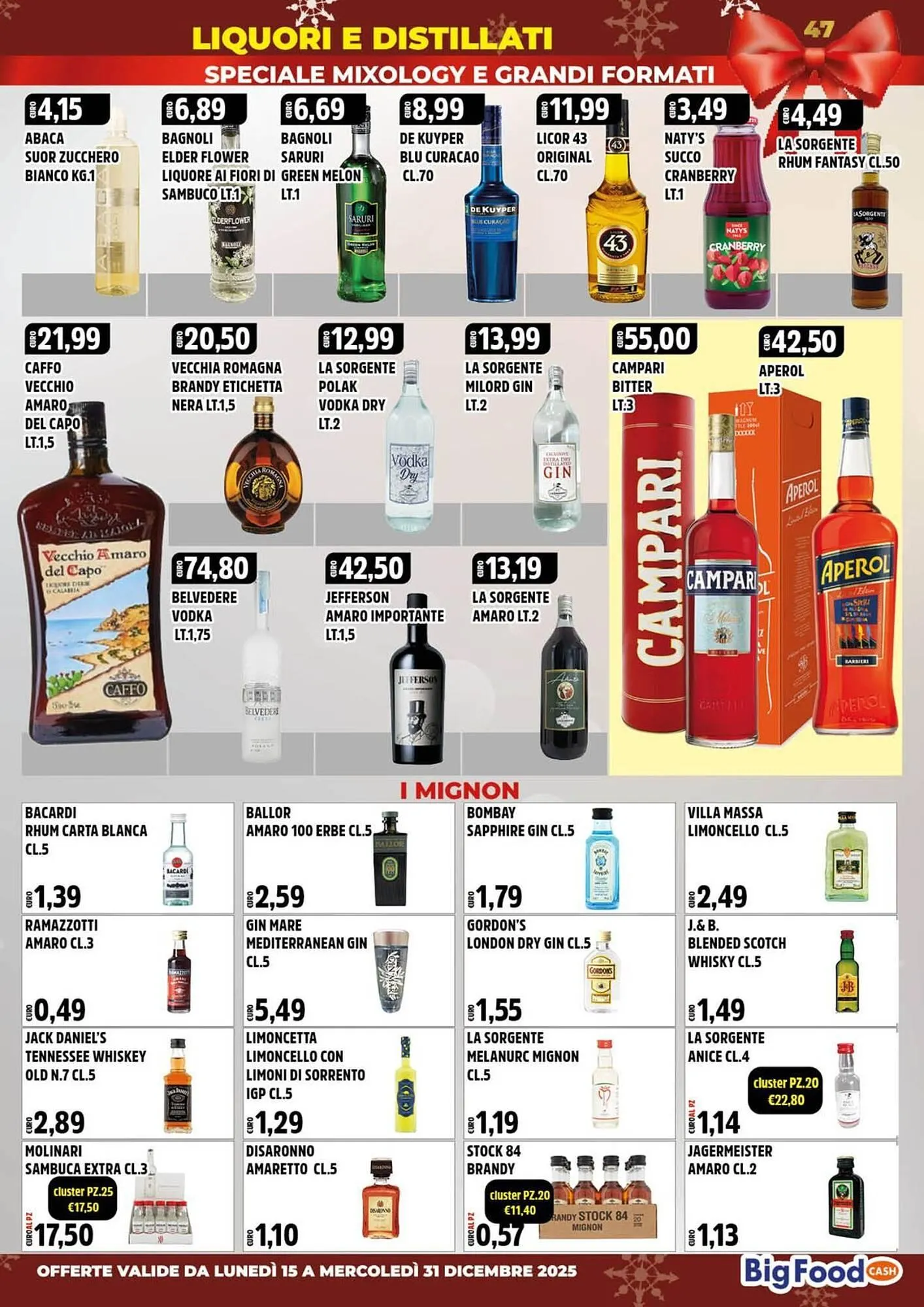 Volantino Big Food da 15 dicembre a 31 dicembre di 2025 - Pagina del volantino 47