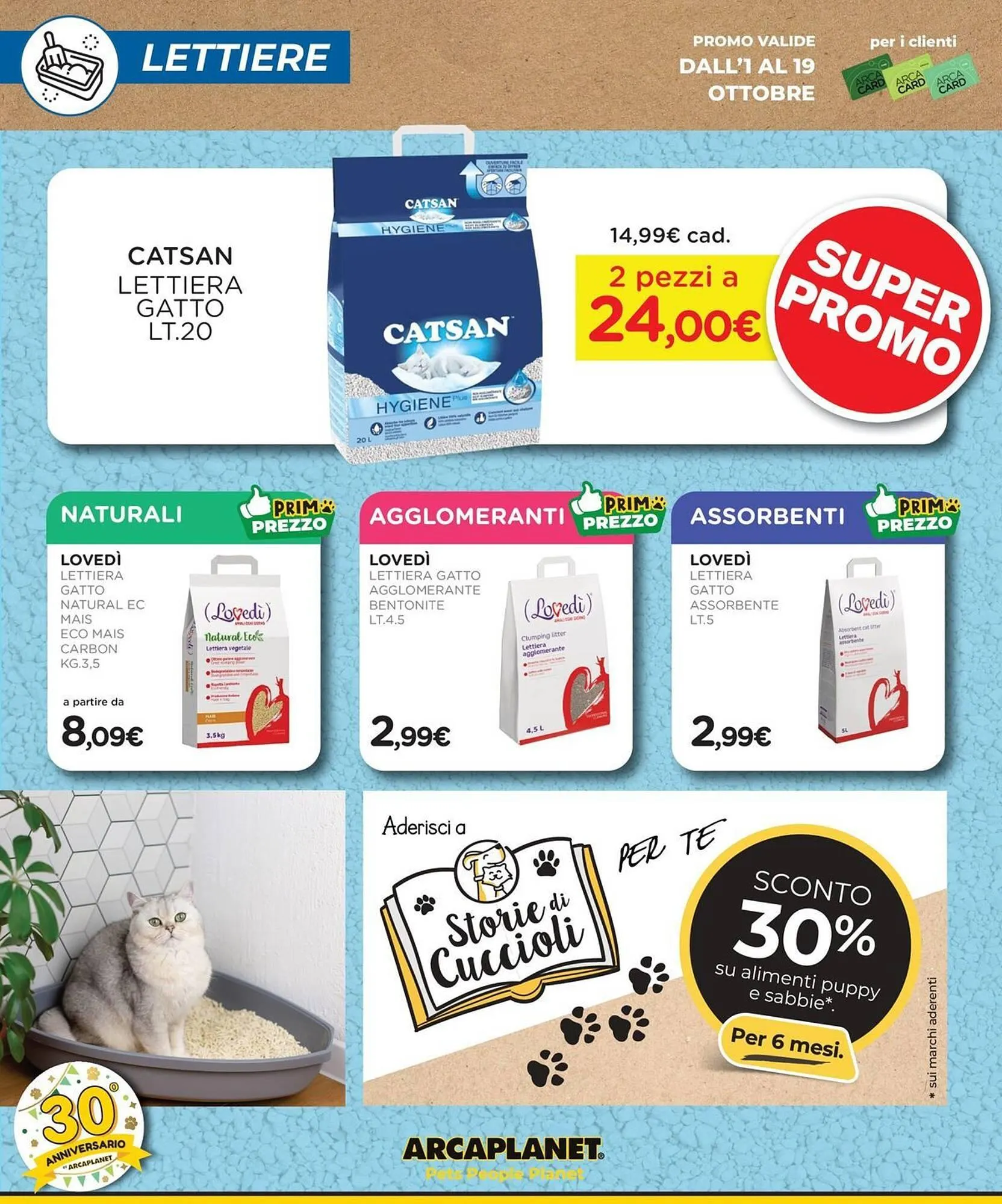 Volantino Arcaplanet da 1 ottobre a 19 ottobre di 2025 - Pagina del volantino 20