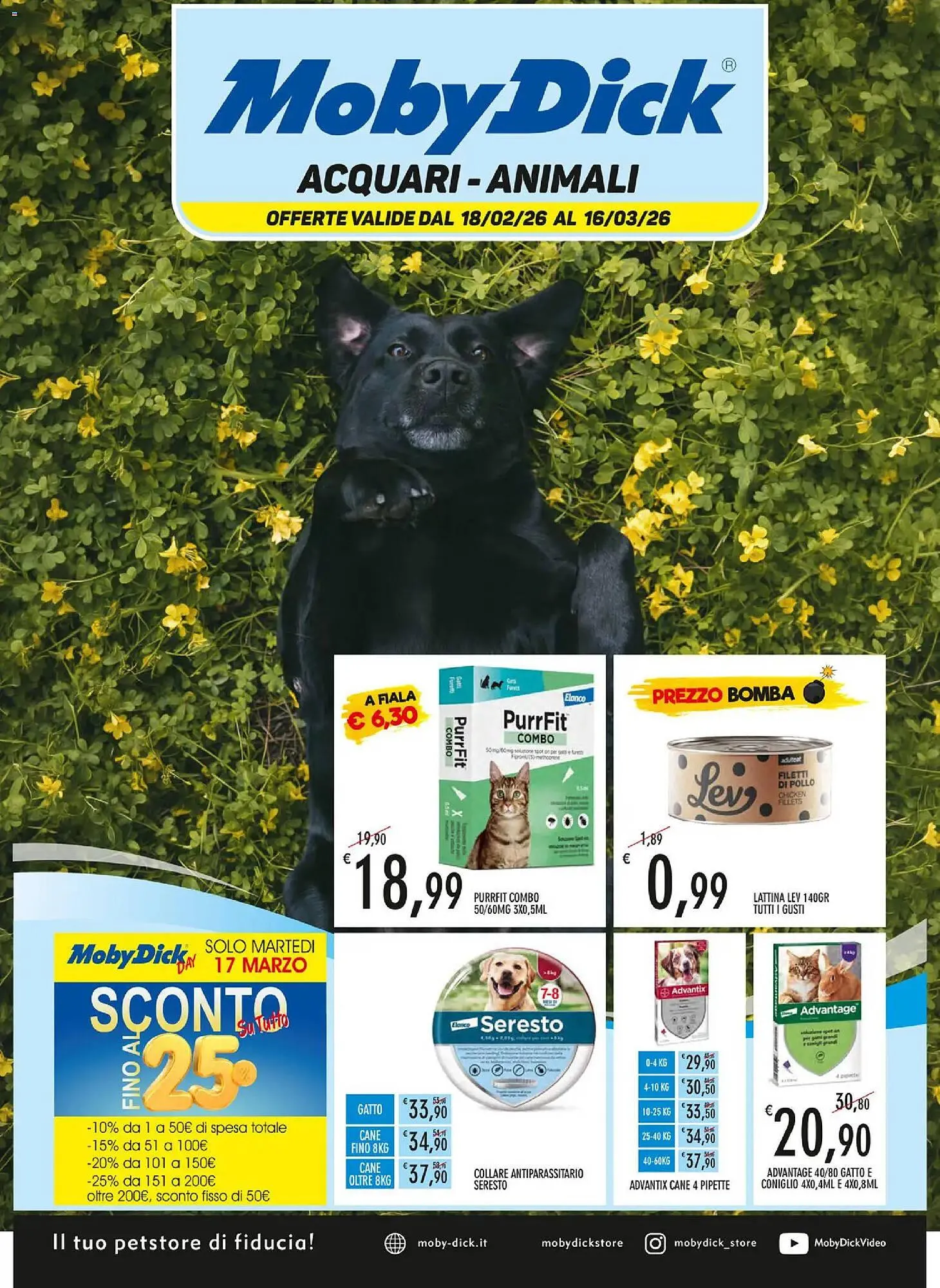 Volantino Moby Dick da 18 febbraio a 16 marzo di 2026 - Pagina del volantino 1