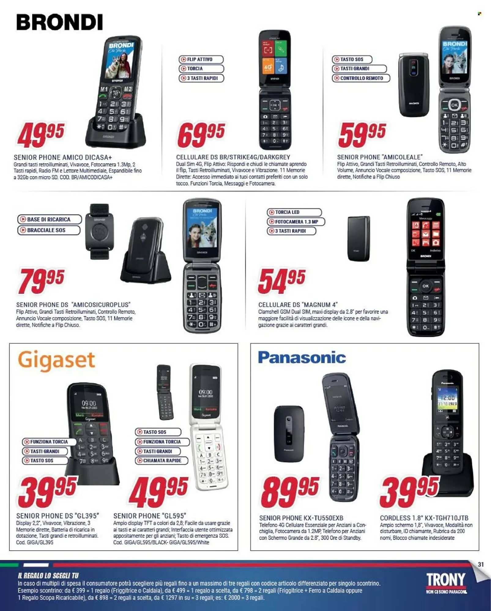 Volantino Trony da 9 aprile a 29 aprile di 2026 - Pagina del volantino 31