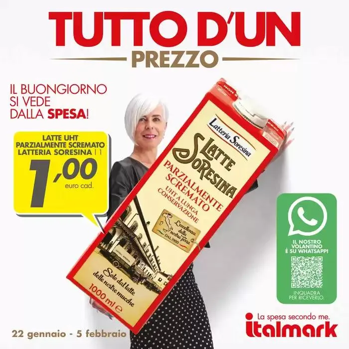 Tutto d'un prezzo da 22 gennaio a 5 febbraio di 2025 - Pagina del volantino 1