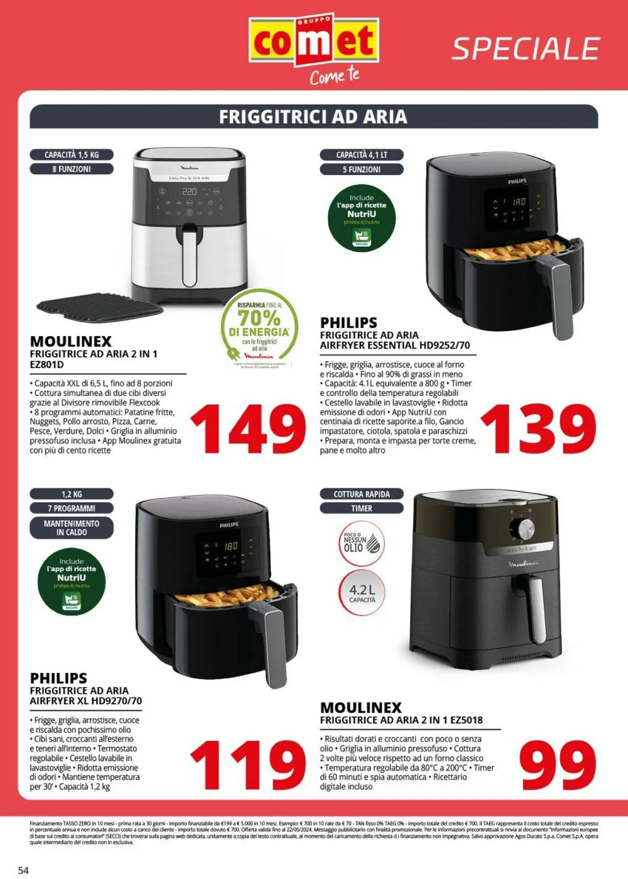 Comet Volantino attuale da 9 maggio a 22 maggio di 2024 - Pagina del volantino 54