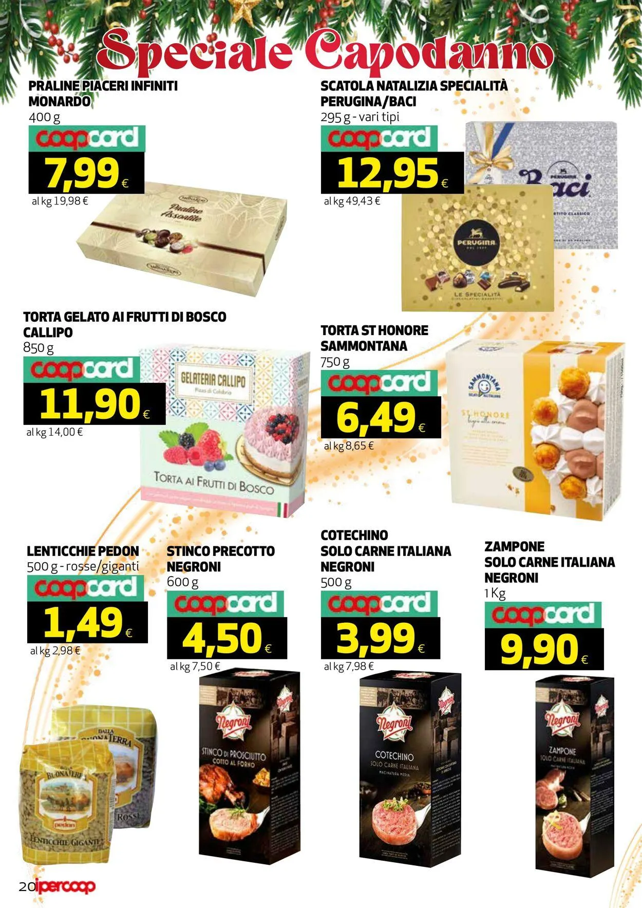 Coop Volantino attuale da 19 dicembre a 1 gennaio di 2026 - Pagina del volantino 20