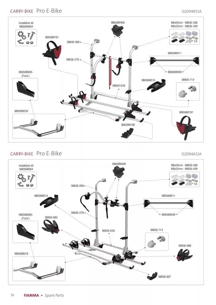 Spare parts catalogo 2025 da 14 gennaio a 31 dicembre di 2025 - Pagina del volantino 74