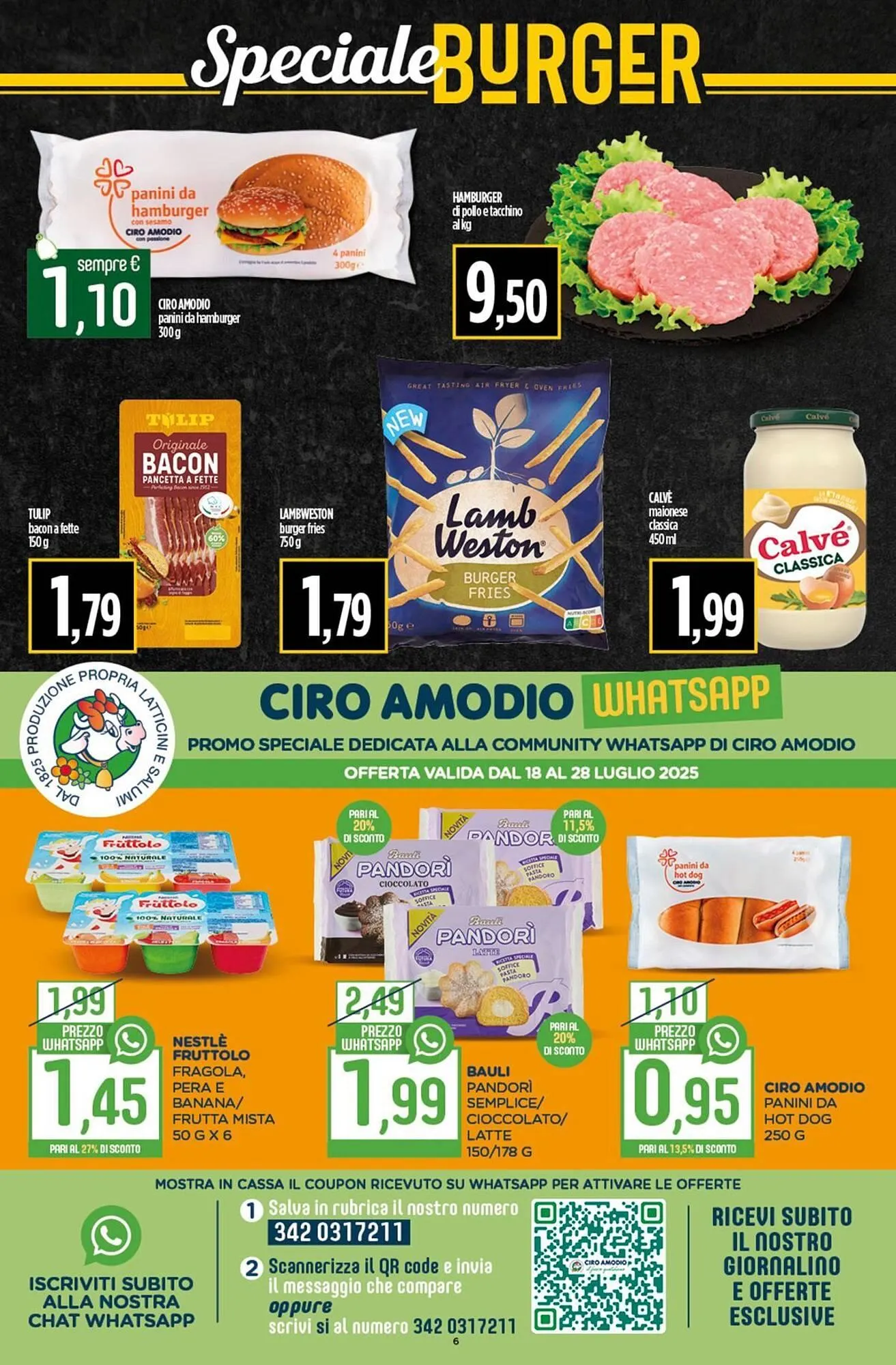 Volantino Ciro Amodio da 18 luglio a 28 luglio di 2025 - Pagina del volantino 6
