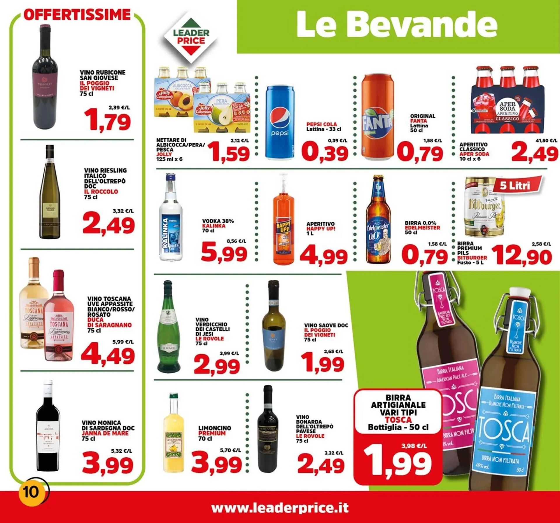 Volantino Leader Price da 4 settembre a 17 settembre di 2023 - Pagina del volantino 10