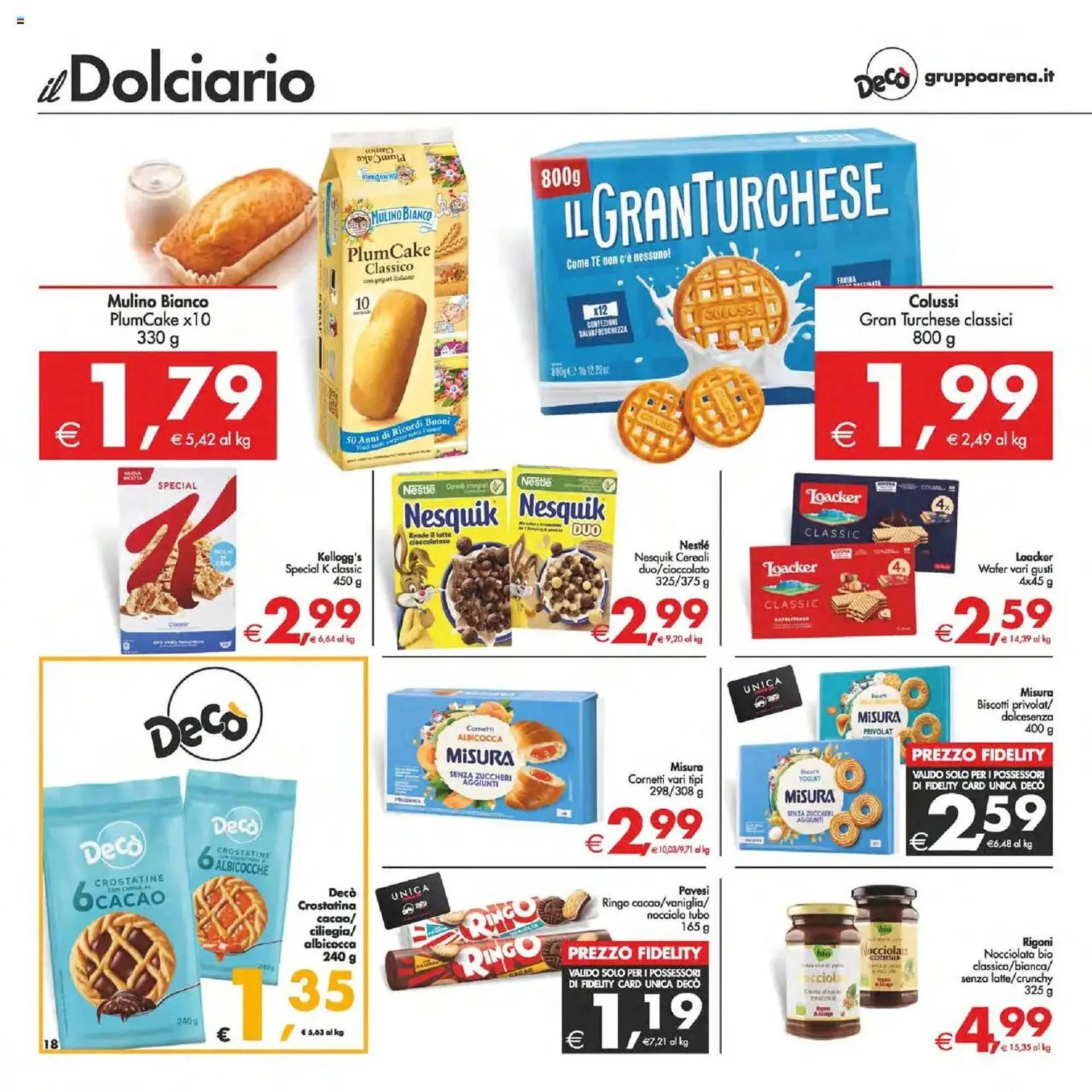 Volantino Deco Supermercati da 14 luglio a 23 luglio di 2025 - Pagina del volantino 18
