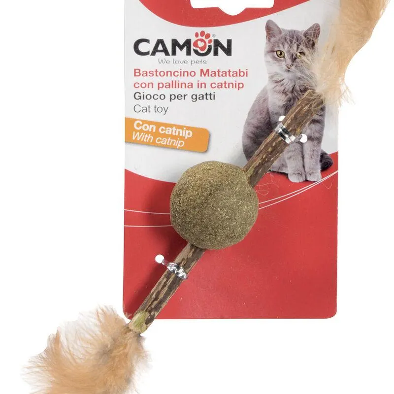 Camon Bastoncino in Matatabi con pallina in catnip 000110628