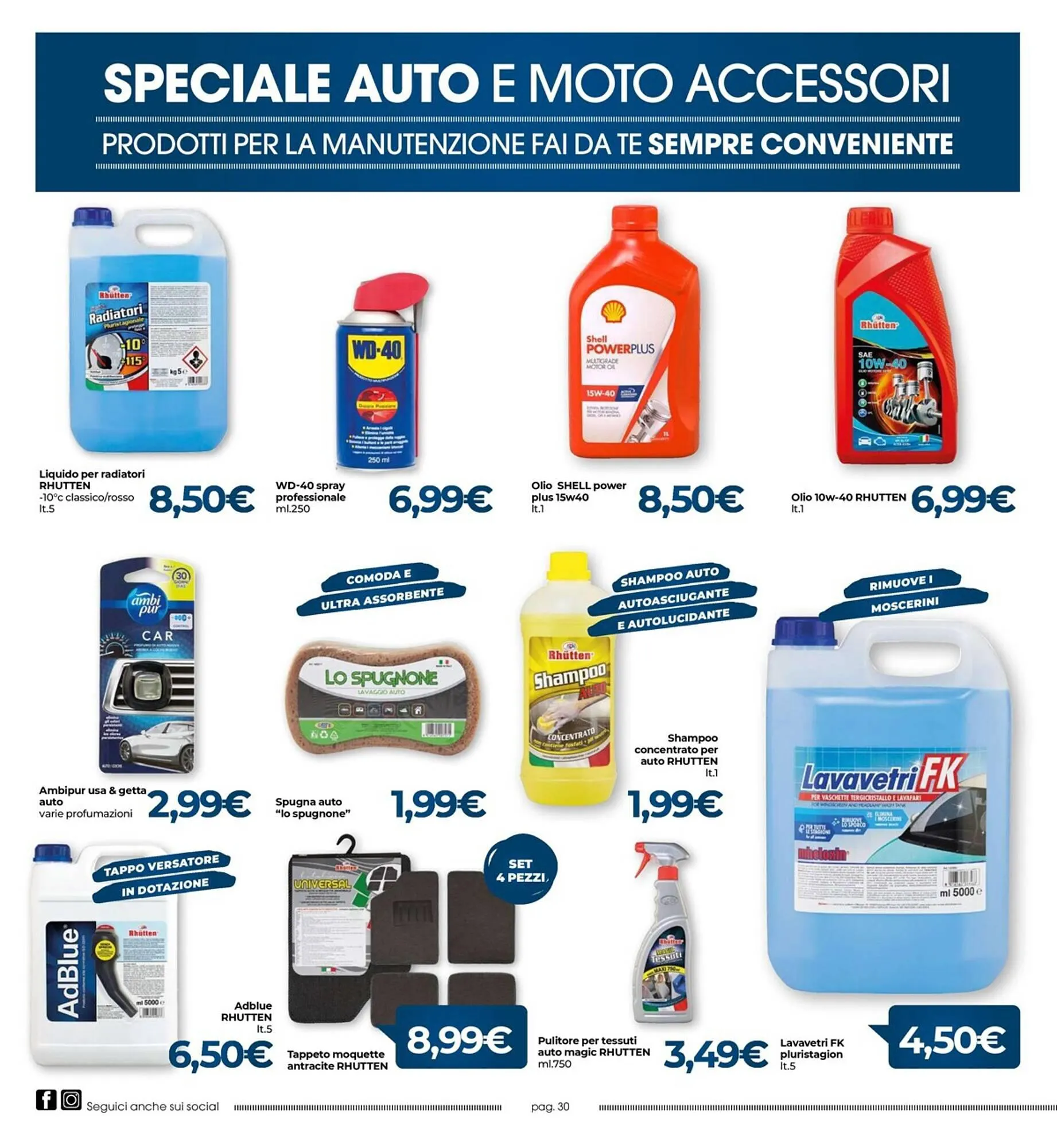 Volantino Eurospar da 27 settembre a 1 ottobre di 2023 - Pagina del volantino 30