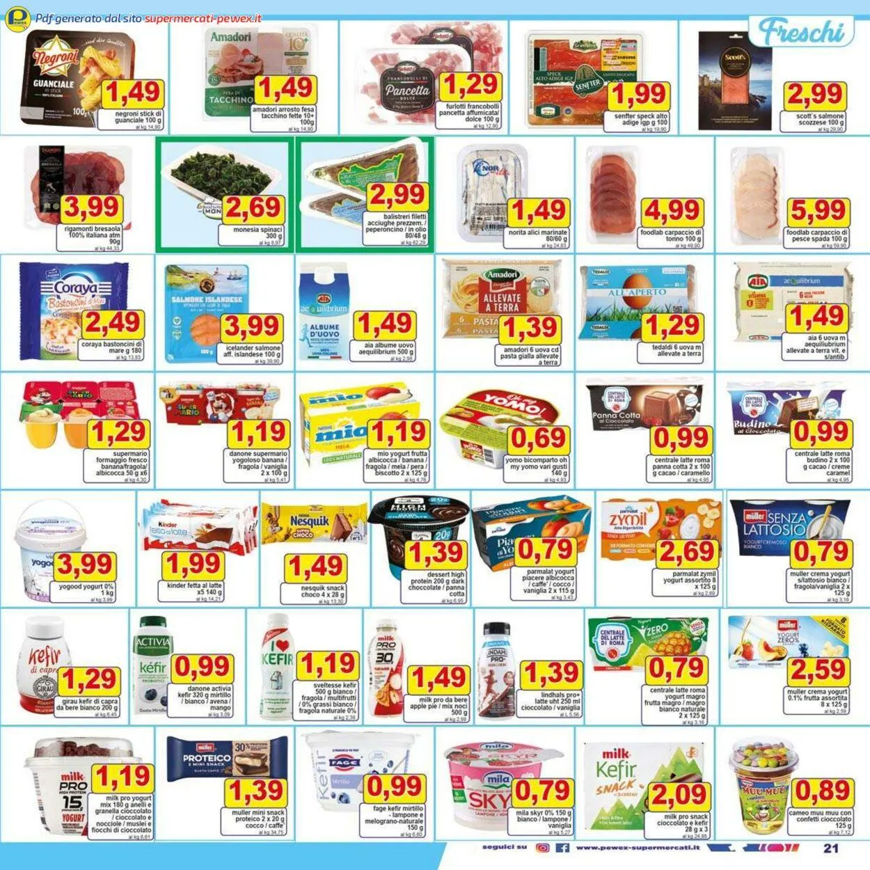 Pewex Volantino attuale da 18 marzo a 1 aprile di 2025 - Pagina del volantino 21