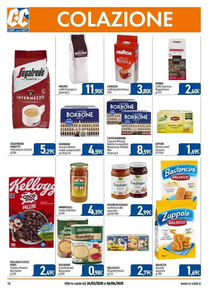 AFFARI SPECIALI da 24 marzo a 6 aprile di 2025 - Pagina del volantino 14