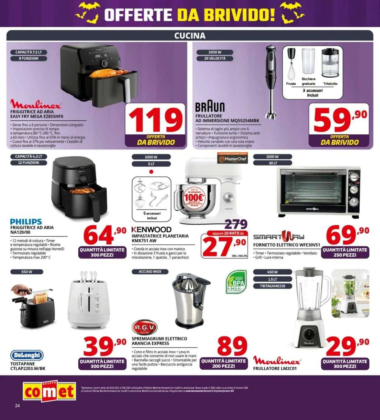 Comet Volantino attuale da 24 ottobre a 30 ottobre di 2025 - Pagina del volantino 24