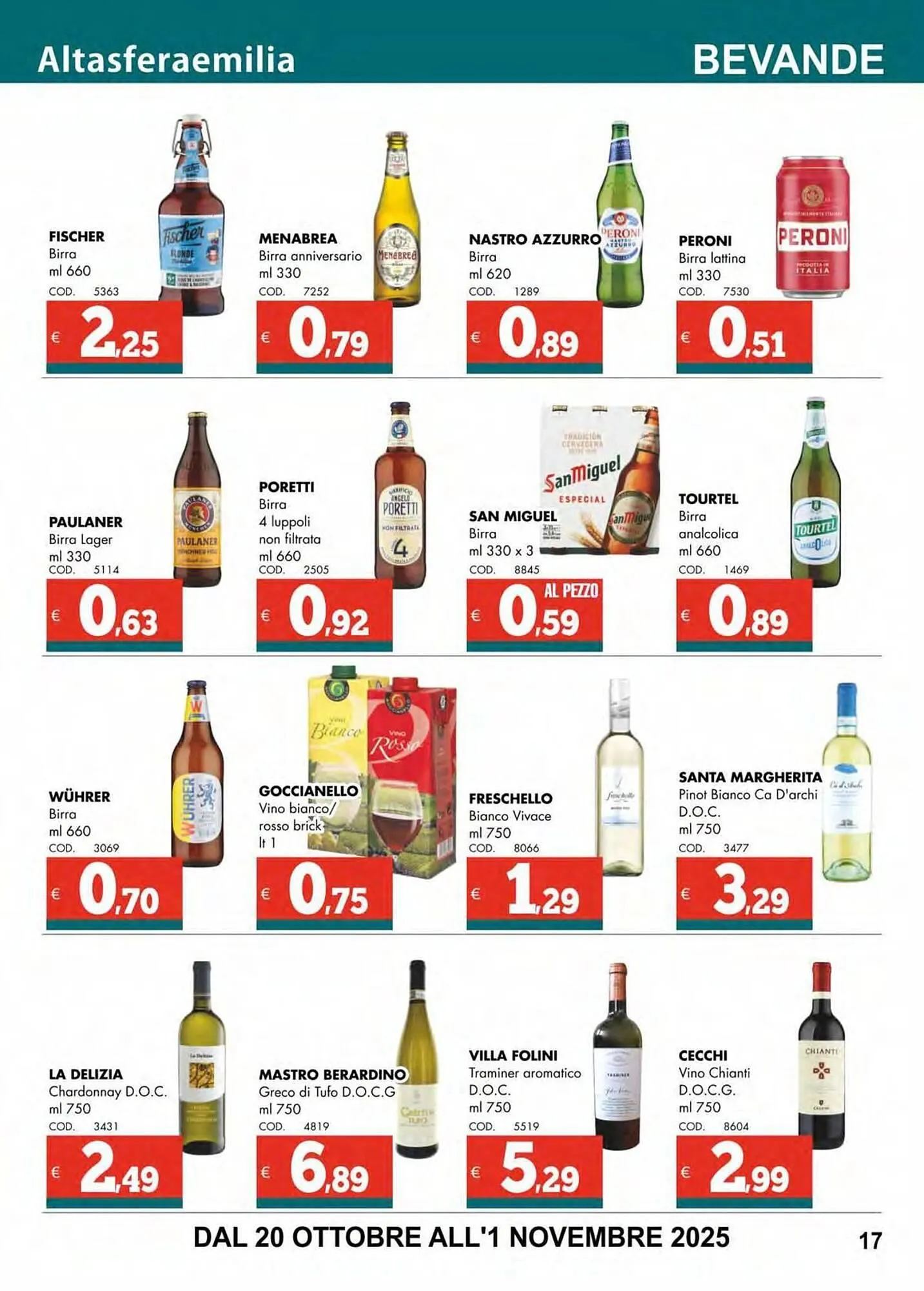 Volantino Altasfera da 20 ottobre a 1 novembre di 2025 - Pagina del volantino 17
