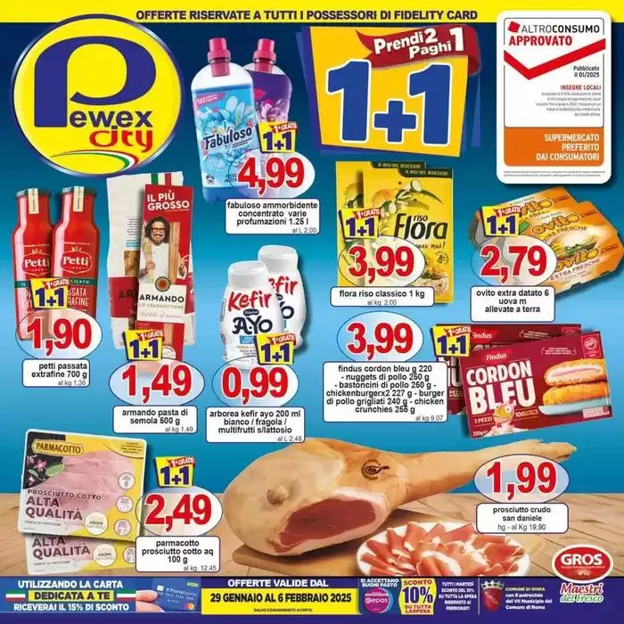1+1 Prendi 2 Paghi 1 da 29 gennaio a 6 febbraio di 2025 - Pagina del volantino 1